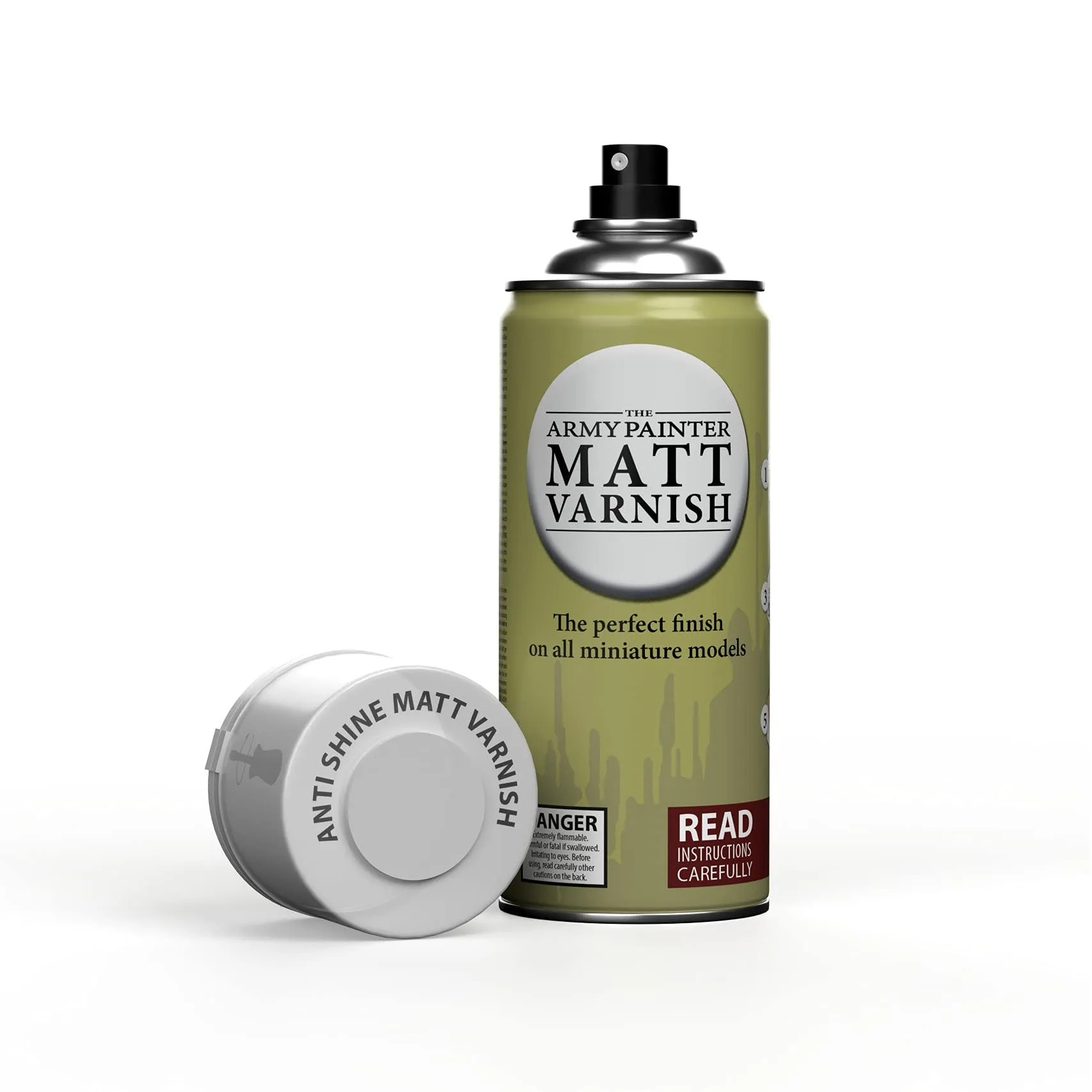 The Army Painter Anti-Shine Base Primer Spray Acrylic 400ml - immagine 1