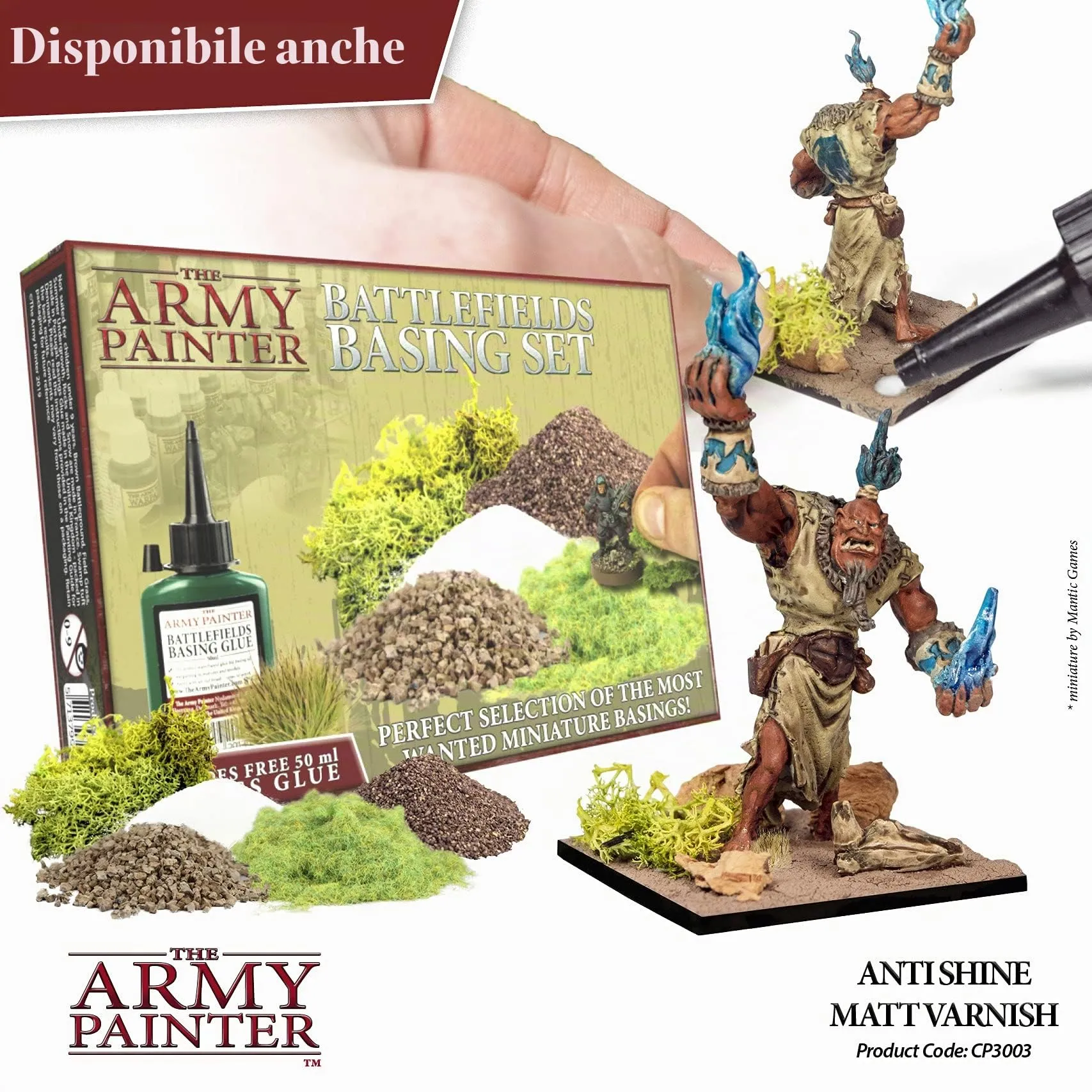 The Army Painter Anti-Shine Base Primer Spray Acrylic 400ml - immagine 6