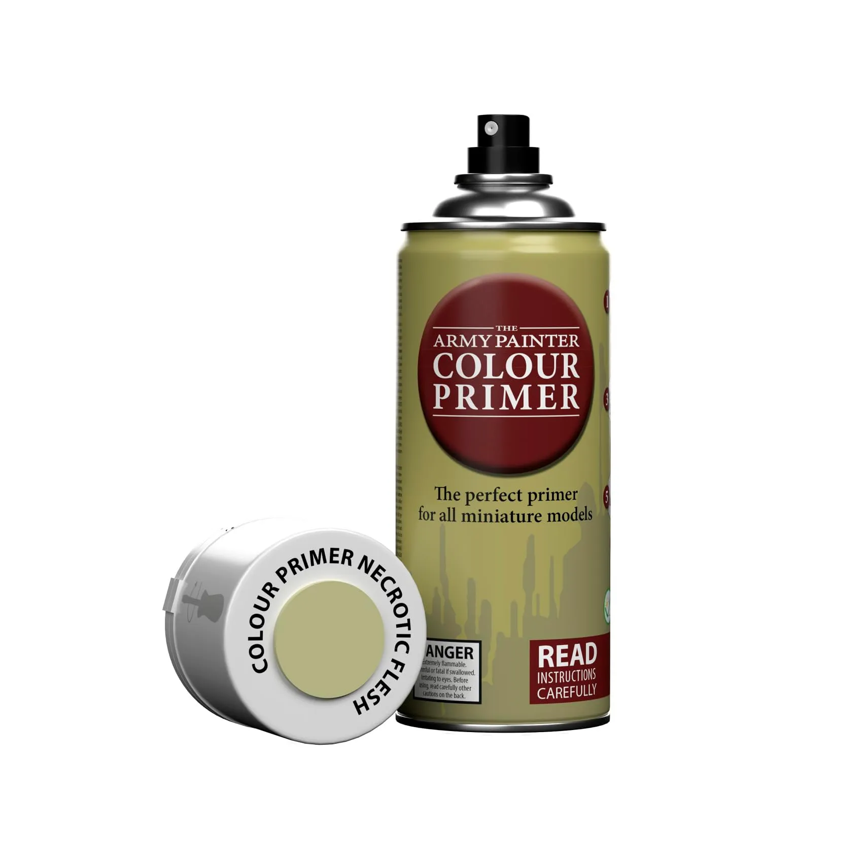 The Army Painter Colour Primer Necrotic Flesh, 400 ml Acrylic Spray - immagine 1