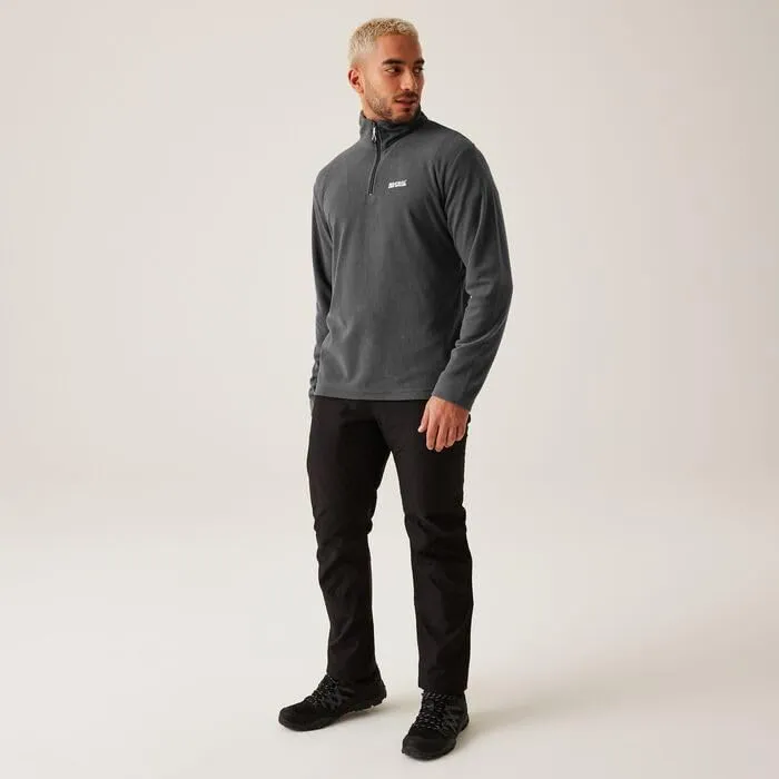 Regatta Thompson Giacca in pile Uomo, Grigio Iron, Taglia L - immagine 3