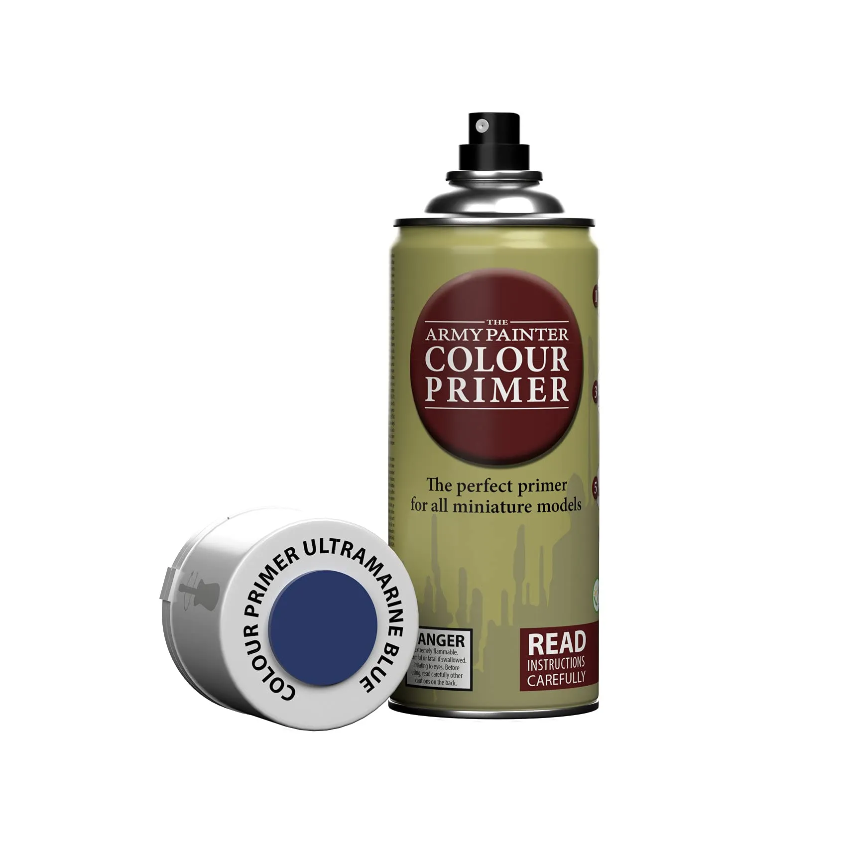 The Army Painter Colour Primer Ultramarine Blue, 400 ml Acrylic Spray - immagine 1