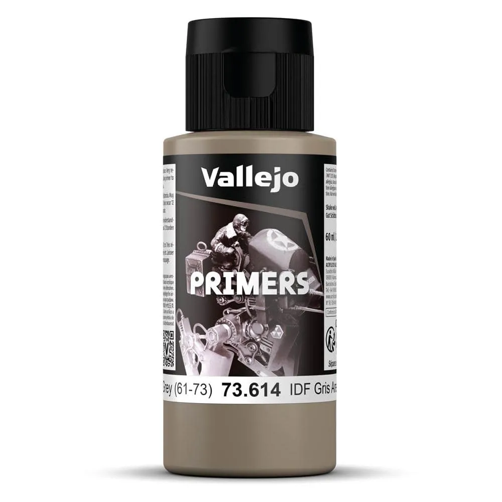 Vallejo Primer Acrilico Grigio per Aerografo, 200 ml - immagine 1
