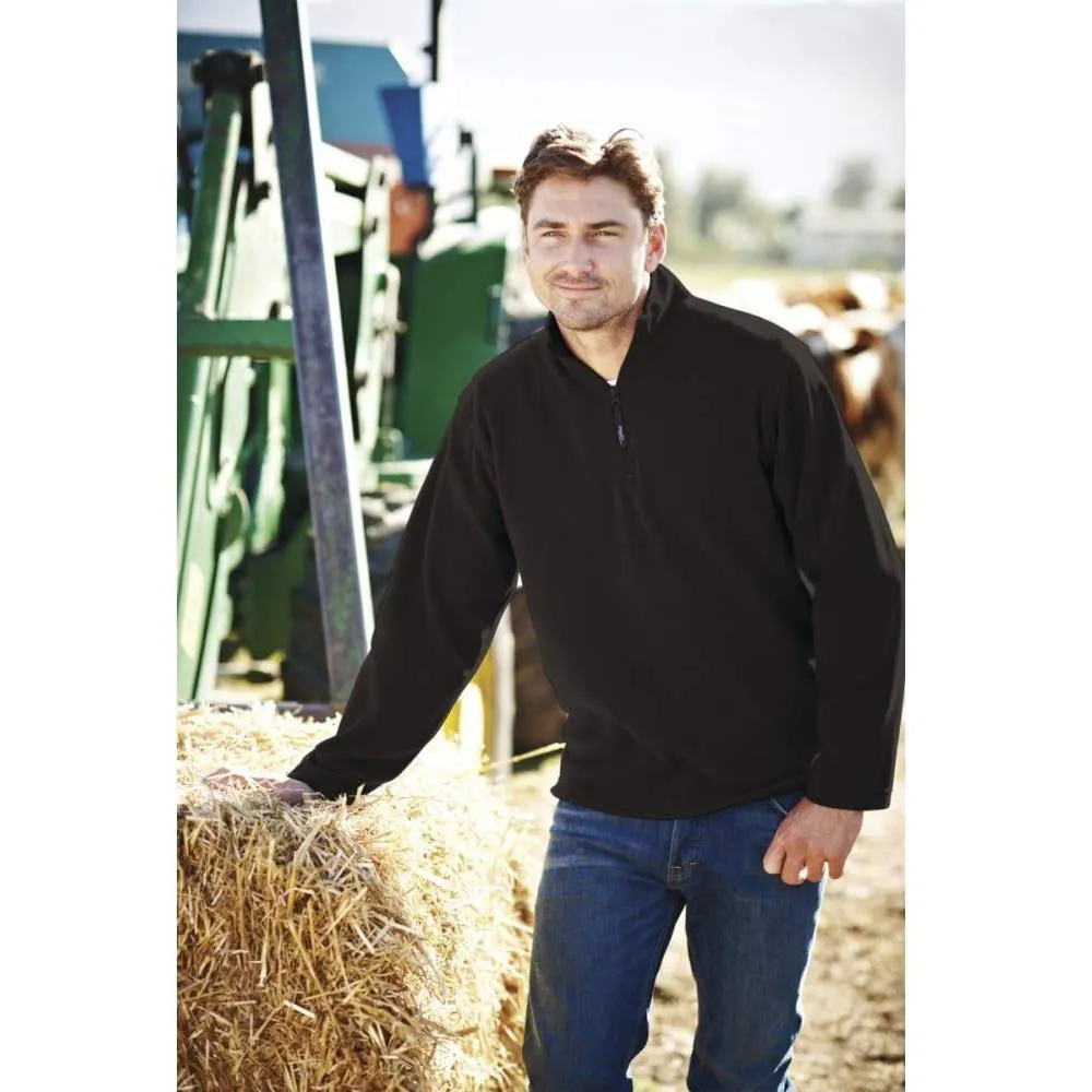 Regatta Micro Zip Neck Fleece - Rosso - immagine 10