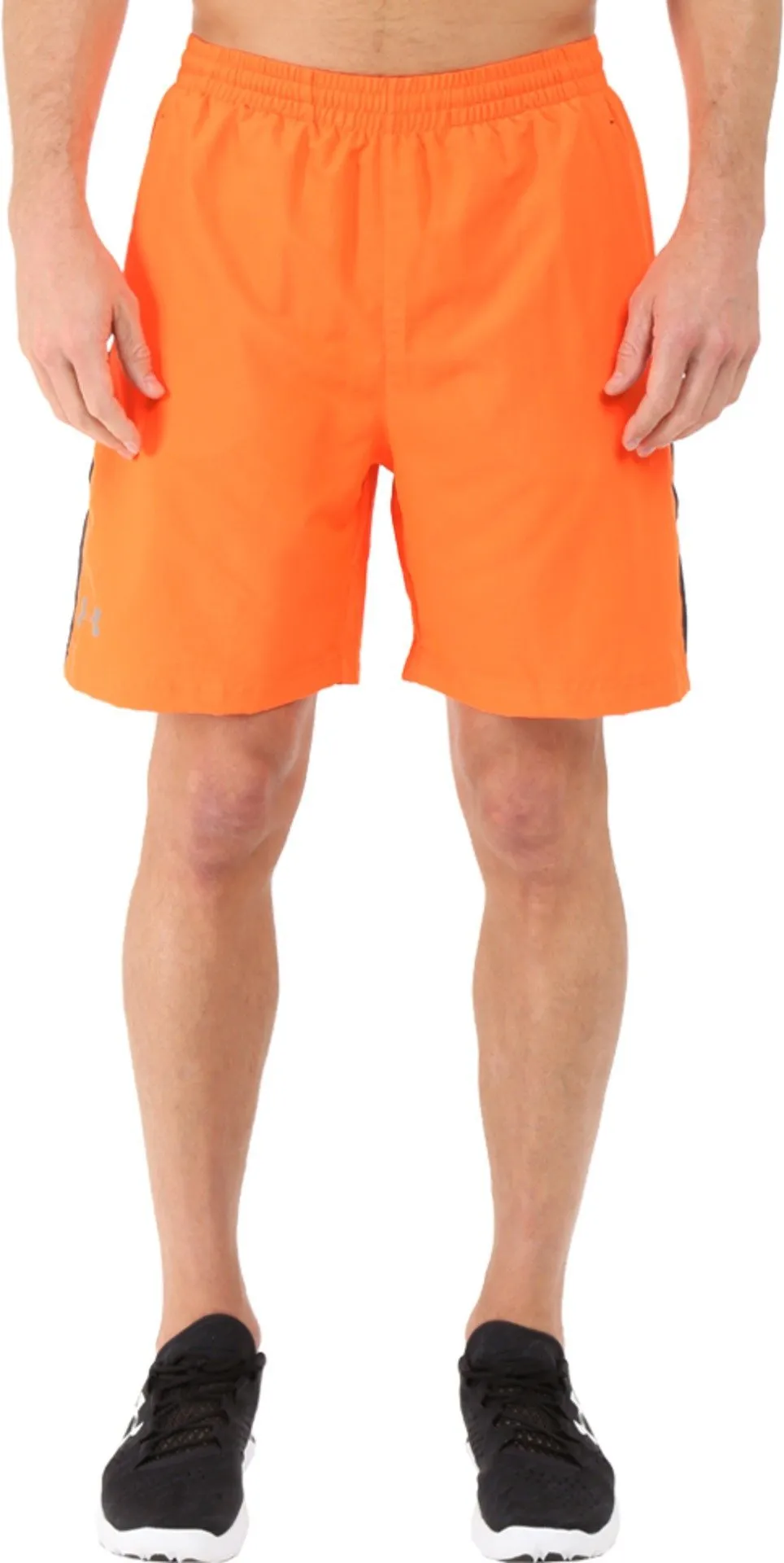 Under Armour UA Launch Pantaloncini Corti da Uomo 17,8 cm - Arancione/Antracite/Riflettenti - immagine 1