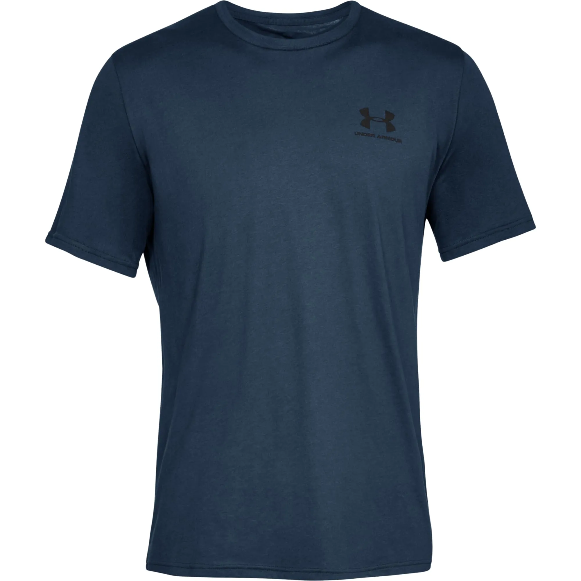 Under Armour Men's Left Chest Logo T-Shirt Academy/Black - immagine 1