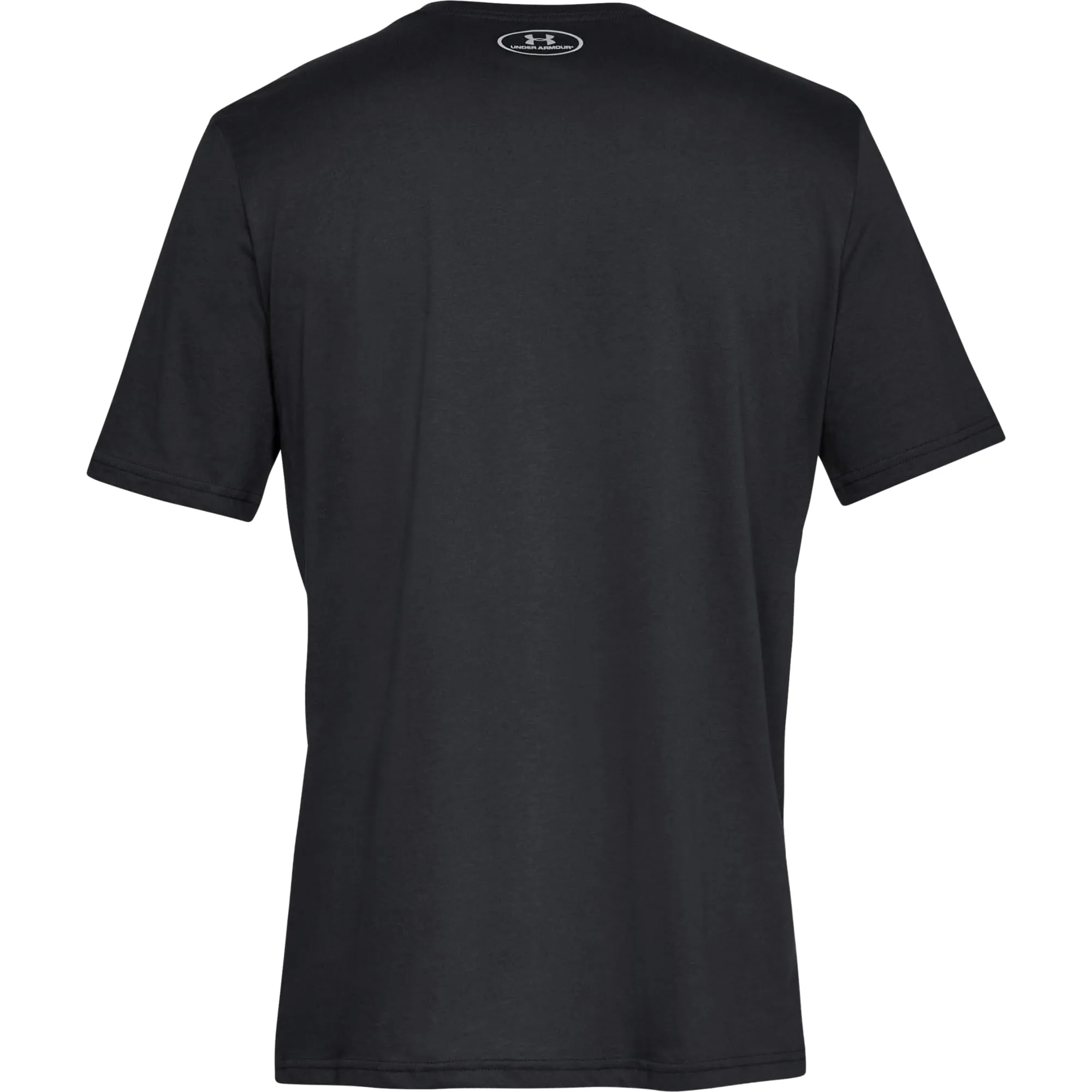Under Armour Men's Left Chest Logo T-Shirt - Black/Black - L - immagine 3