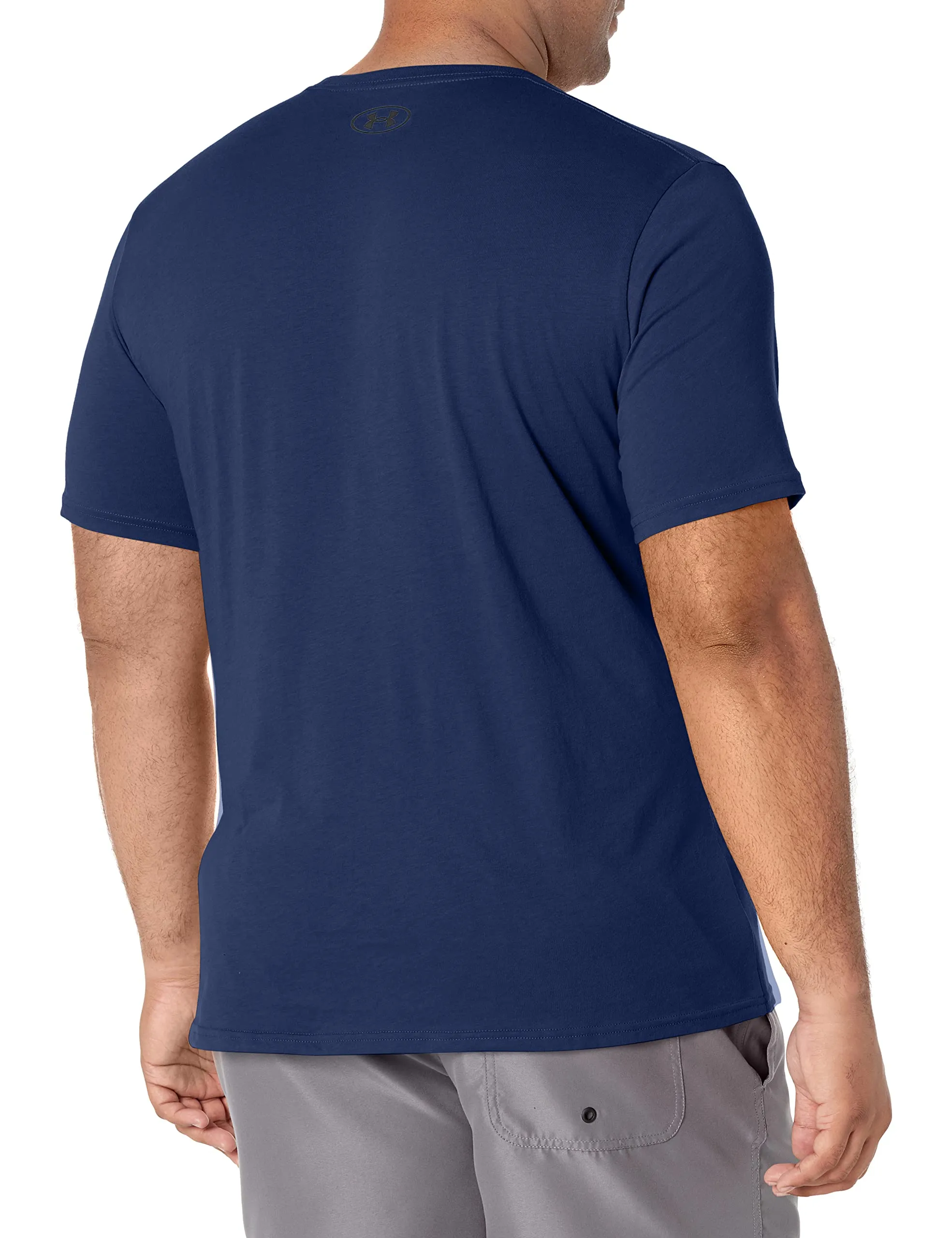 Under Armour Men's Left Chest Logo T-Shirt Academy/Black XL - immagine 4