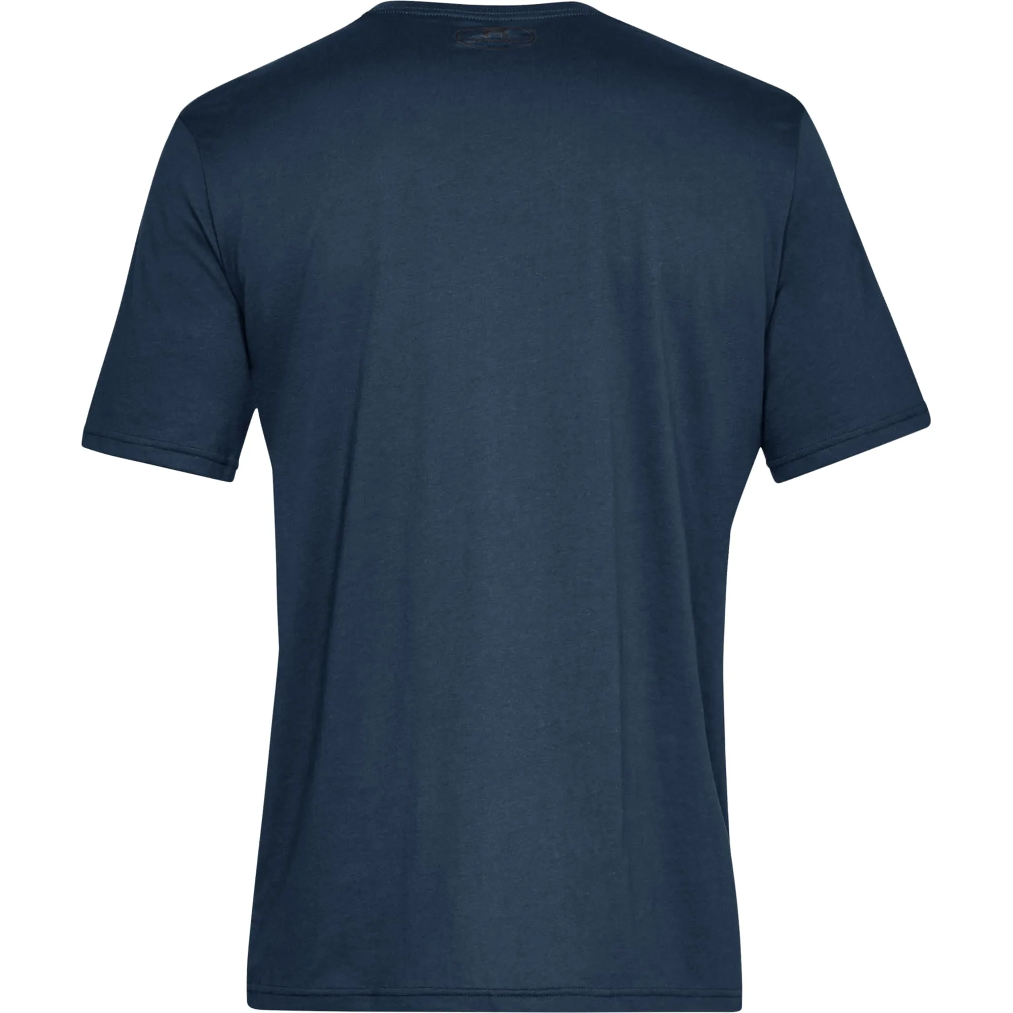Under Armour Men's Left Chest Logo T-Shirt - Academy/Black, Medium - immagine 3