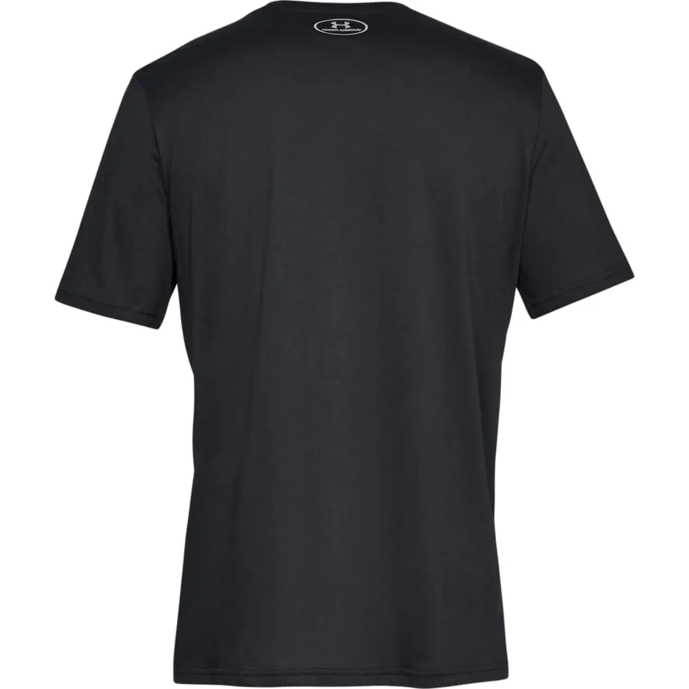 Under Armour Men's Left Chest Logo T-Shirt - Black/Black - S - immagine 10