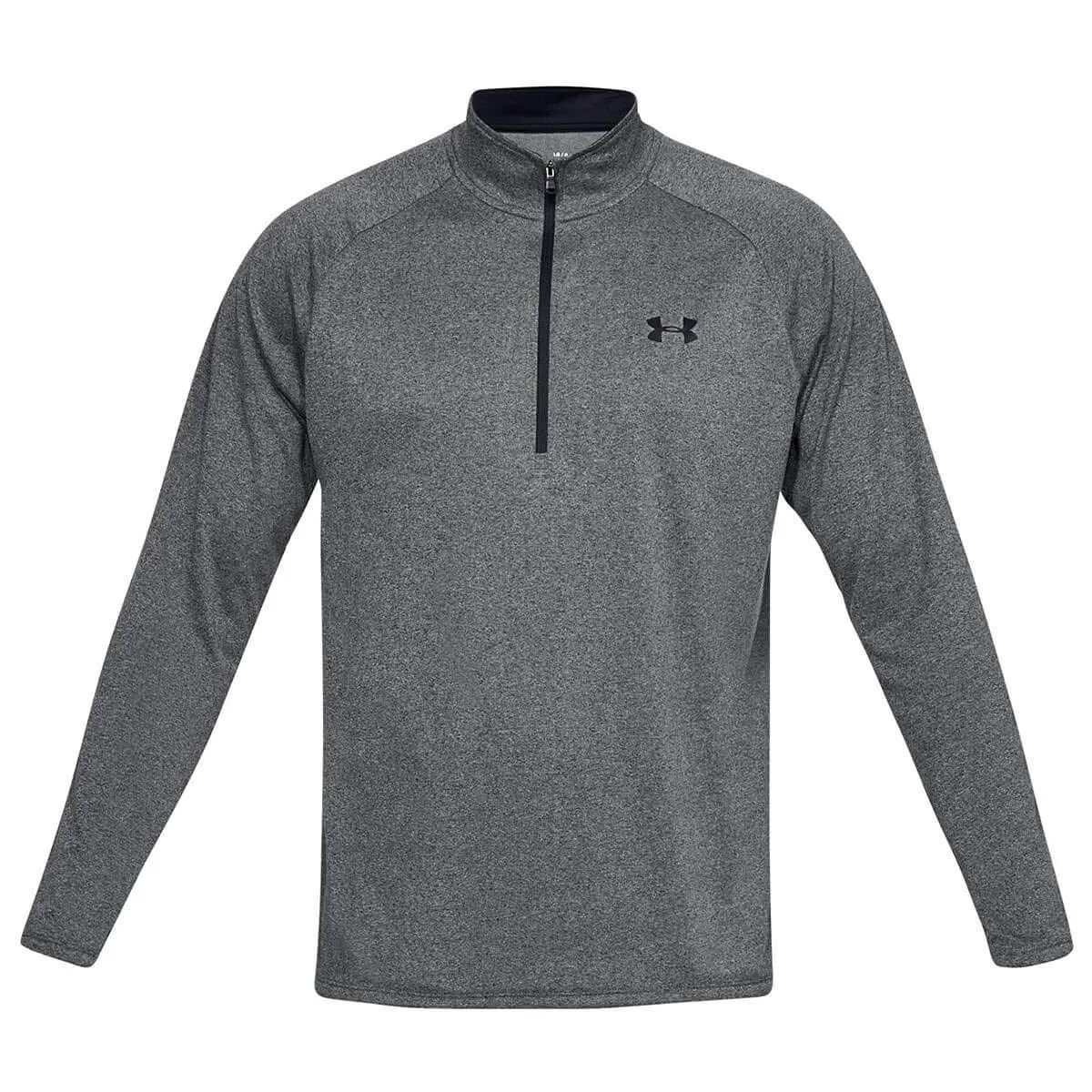 Under Armour UA Tech Maglione da Uomo con Cerniera a 1/2 - Erica in Carbonio - 4XL - immagine 4