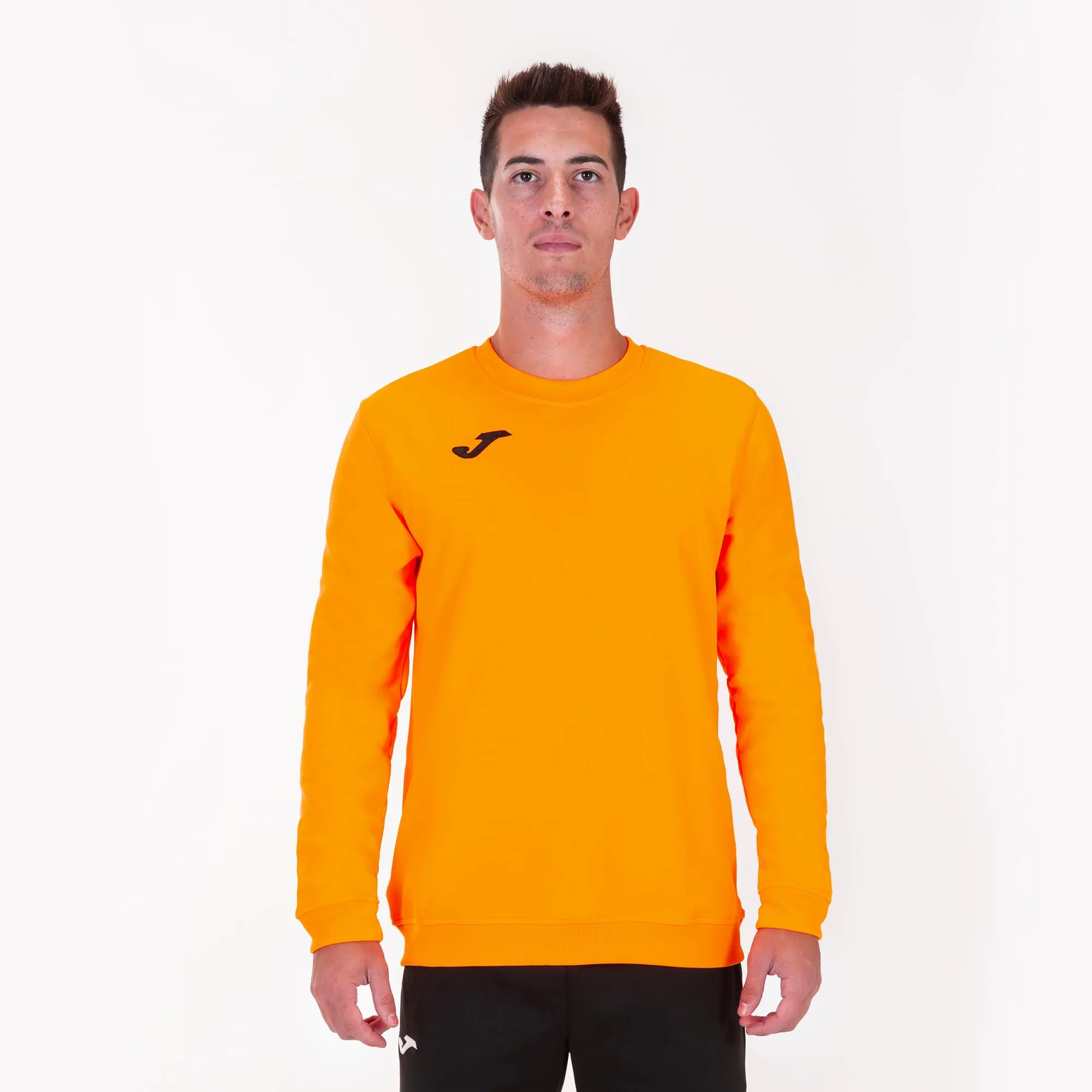 Joma Cairo Felpa Uomo, Arancione Fluor, S, 101333.050.S - immagine 2