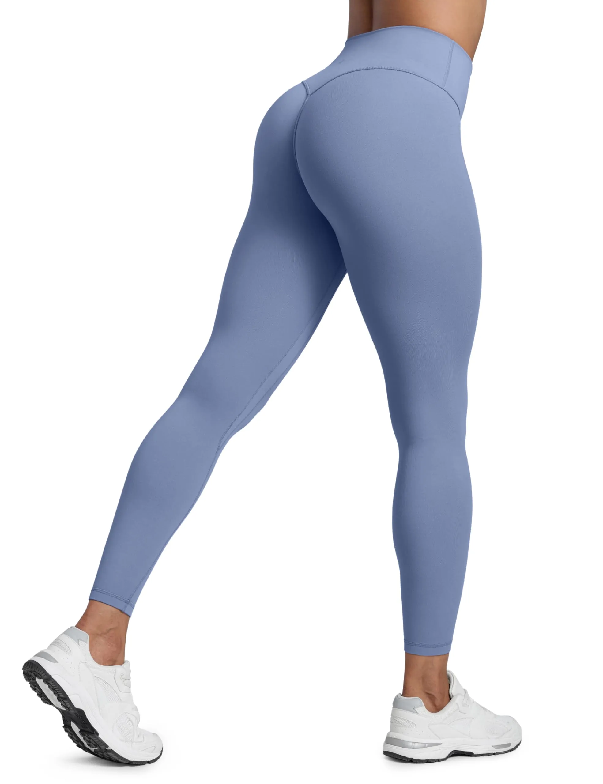 CRZ YOGA Secretsculpt Pilates Leggings, 64cm, Blu Oasis, 40 - immagine 1