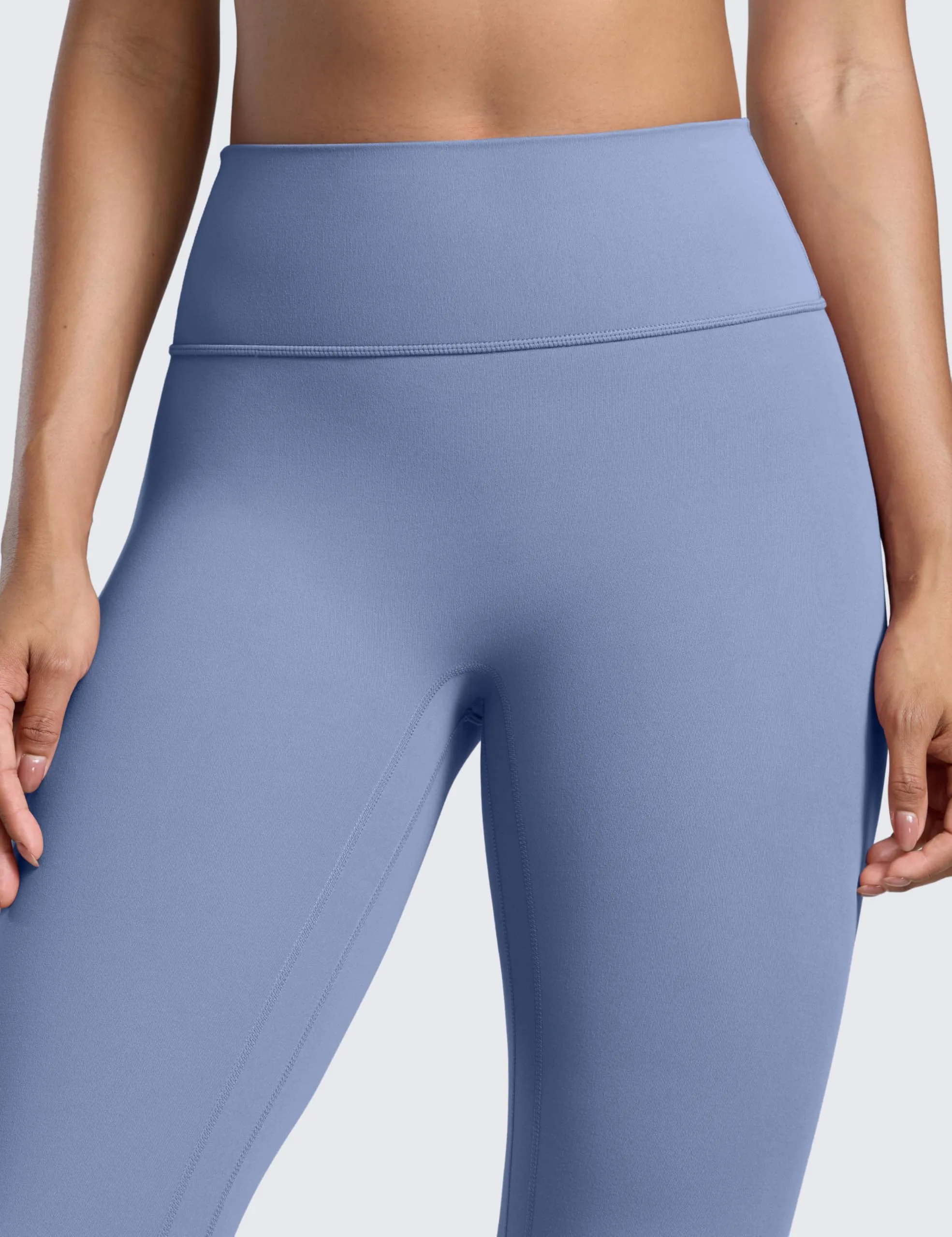 CRZ YOGA Secretsculpt Pilates Leggings, 64cm, Blu Oasis, 48 - immagine 4