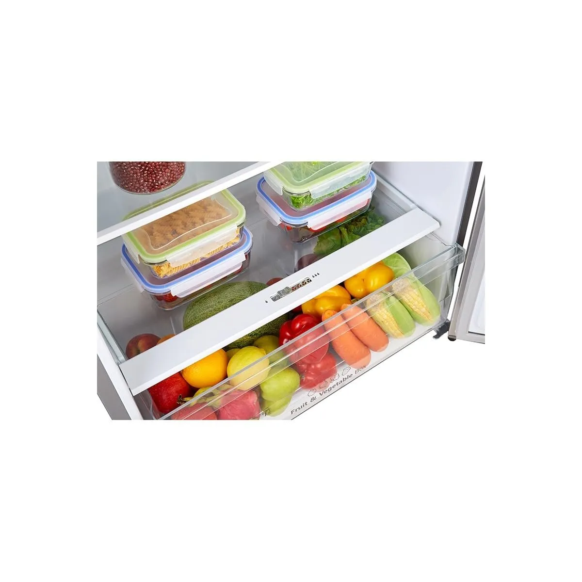 Hisense RT488N4DC2 Frigorifero Doppia Porta Total No Frost Multi Air Flow, 70 cm, Inox, 375 L - immagine 5