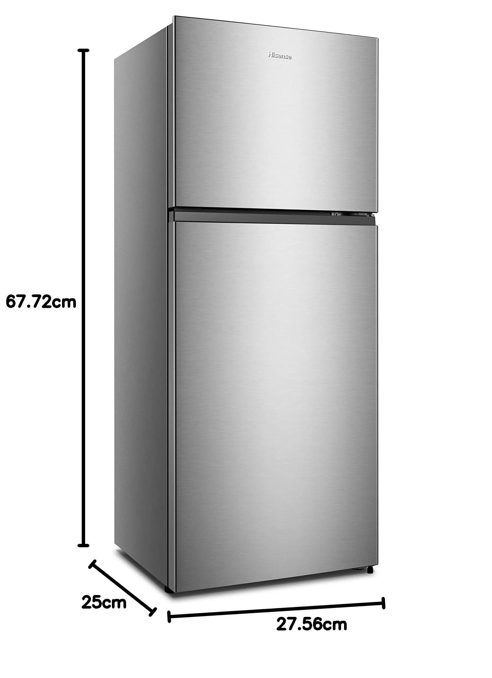 Hisense RT488N4DC2 Frigorifero Doppia Porta Total No Frost Multi Air Flow, 70 cm, Inox, 375 L - immagine 6