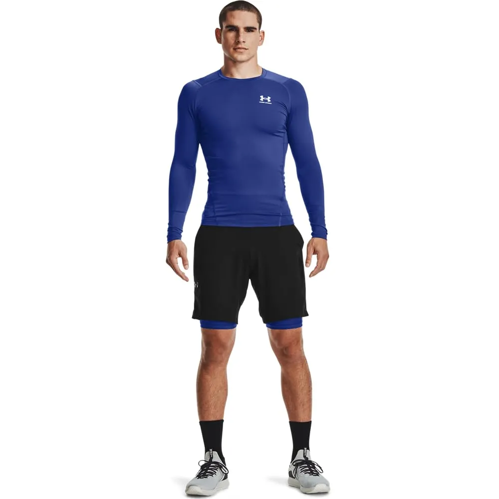 Under Armour UA HG Armour Shorts Royal/White XL - immagine 3