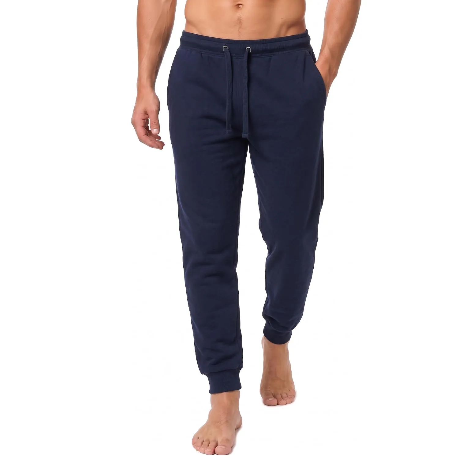 Iron Mountain Pantaloni Jogger Uomo in Felpa Misto Cotone, Marina Militare, 3XL - immagine 1