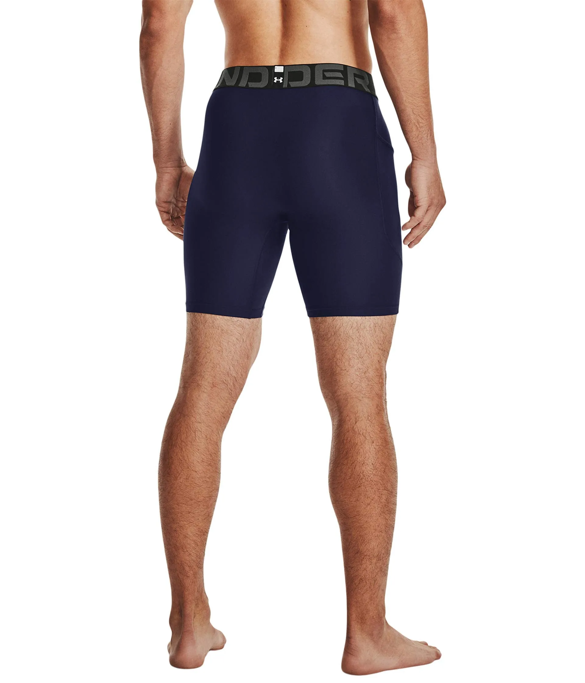 Under Armour HeatGear Armour Pantaloncini a Compressione da Uomo - Blu Navy Notte, 3XL - immagine 2