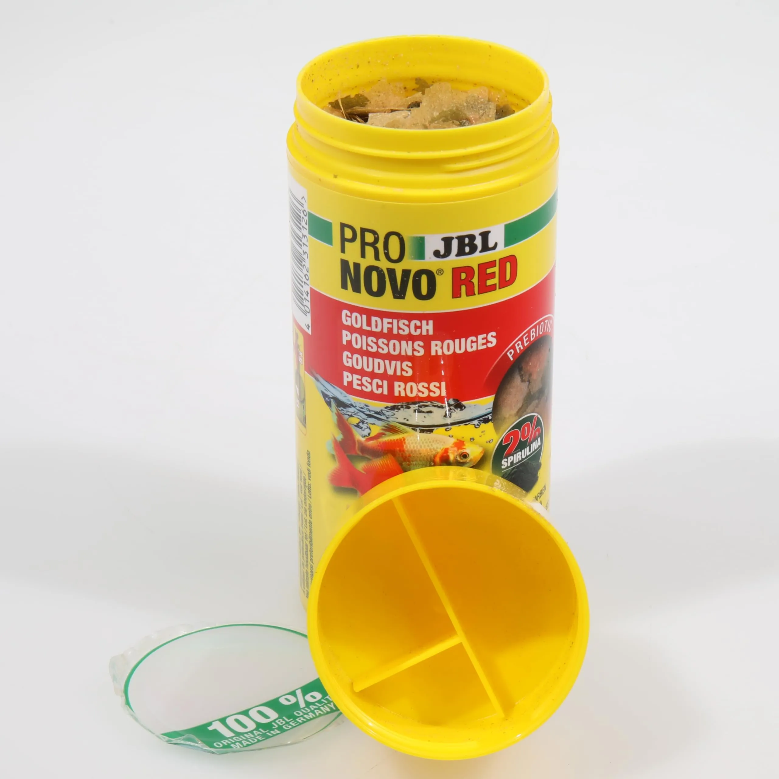 JBL Pronovo Red Flakes, mangime base per pesci rossi 8-20 cm, taglia M, 250 ml - immagine 4