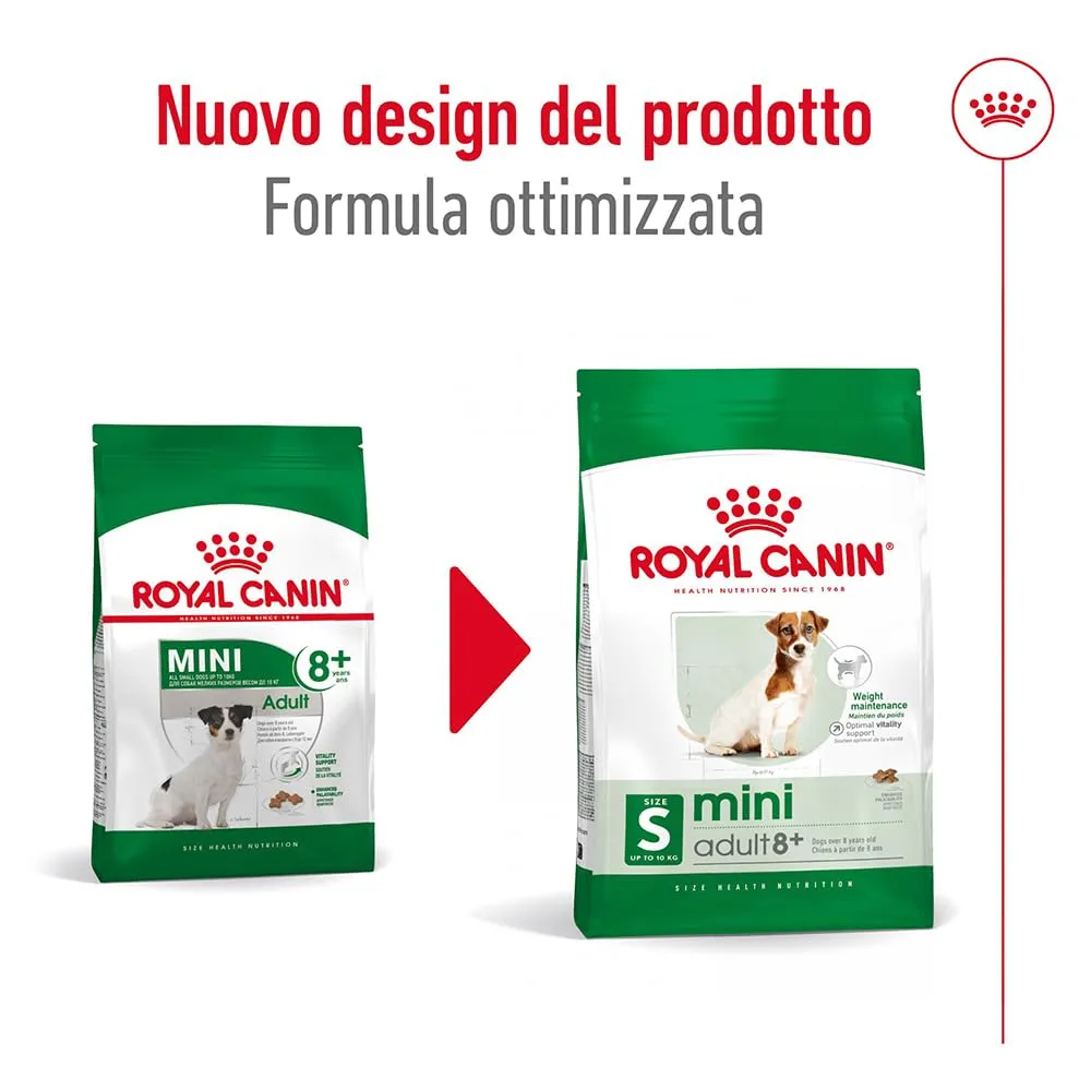 Royal Canin Mini Adult 8+ Alimento secco completo per cani maturi, 4kg - immagine 7