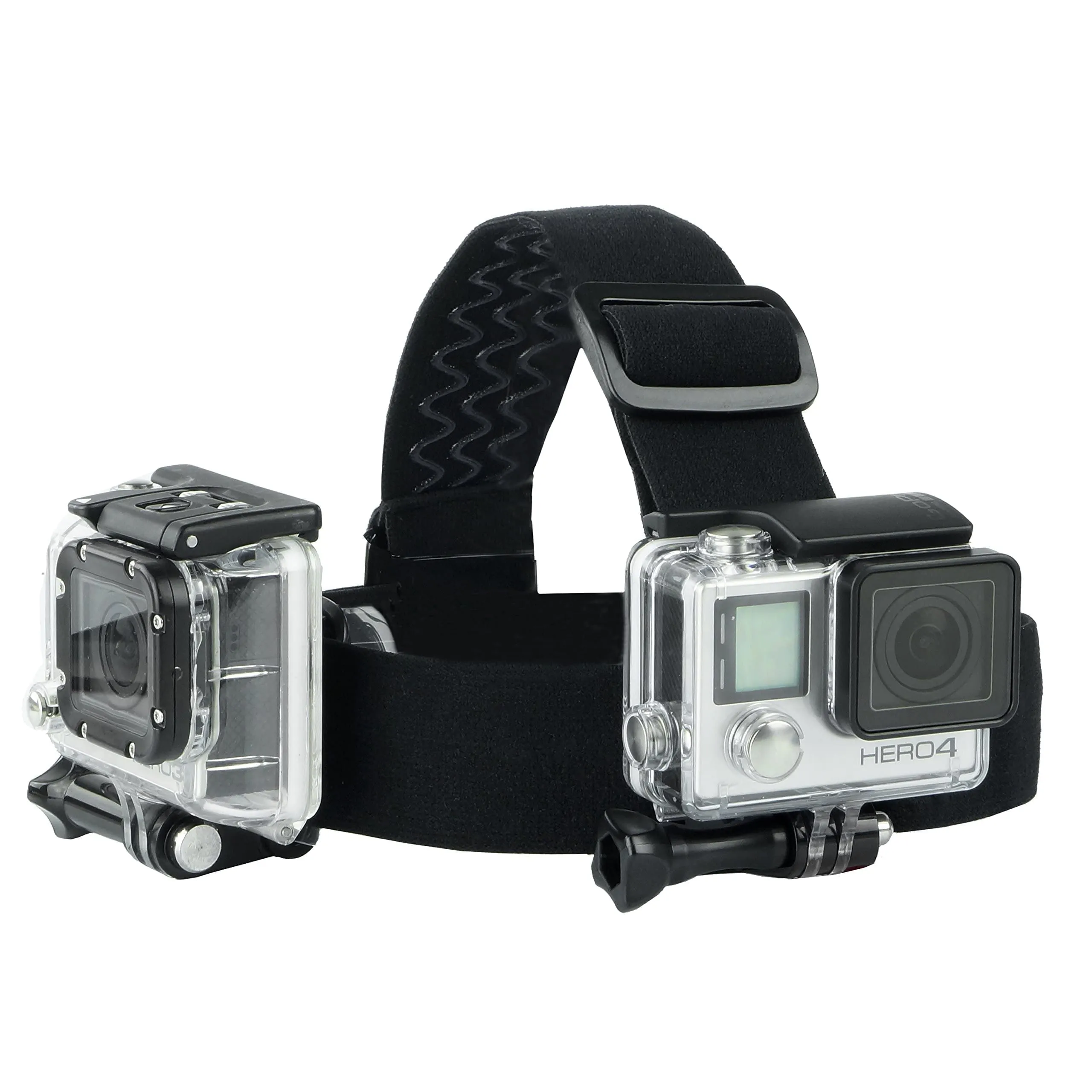 CAMKIX Bundle Supporto di Montaggio per Testa, Zaino e Cappello per GoPro Hero e DJI Osmo Action - immagine 6