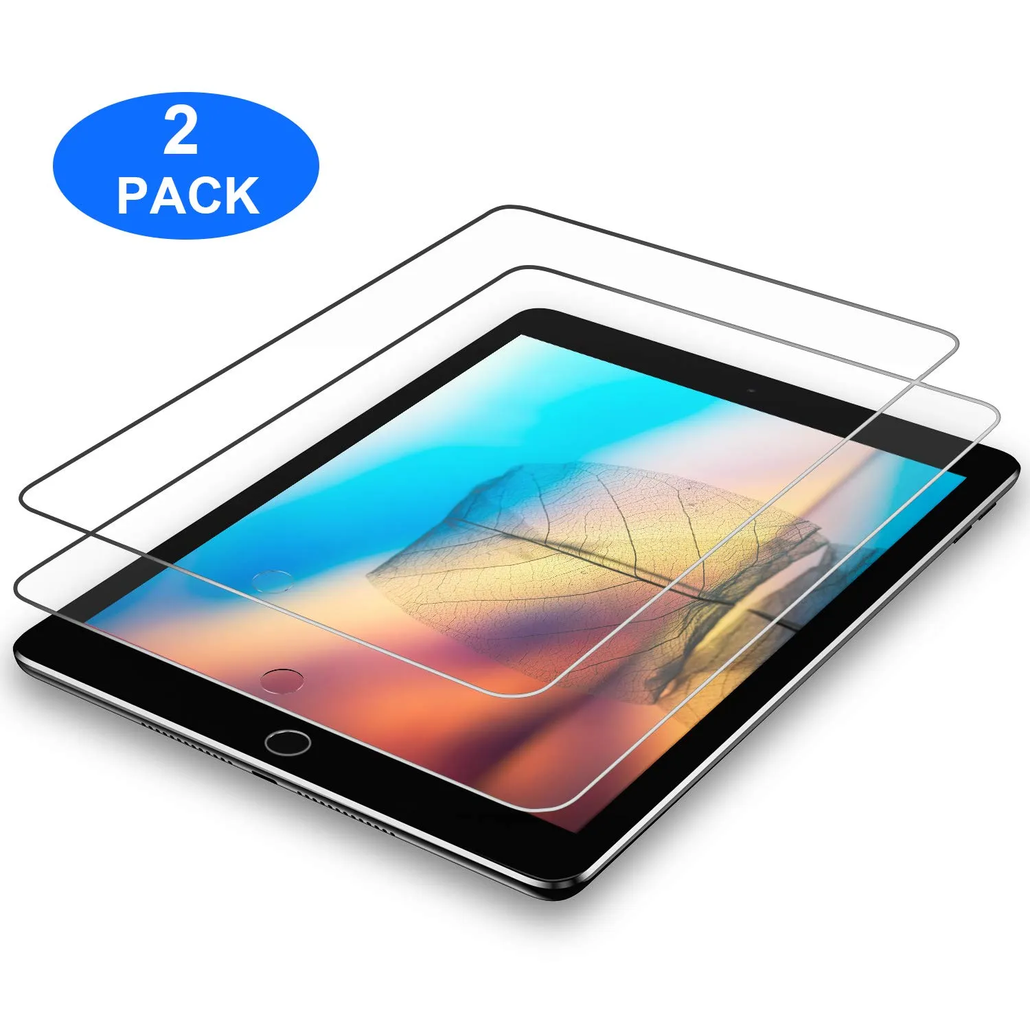 Gerutek Pellicola Protettiva in Vetro Temperato per iPad 9.7 (6a/5a Gen, Air 1/2, Pro 2016), 2 Pezzi - immagine 8