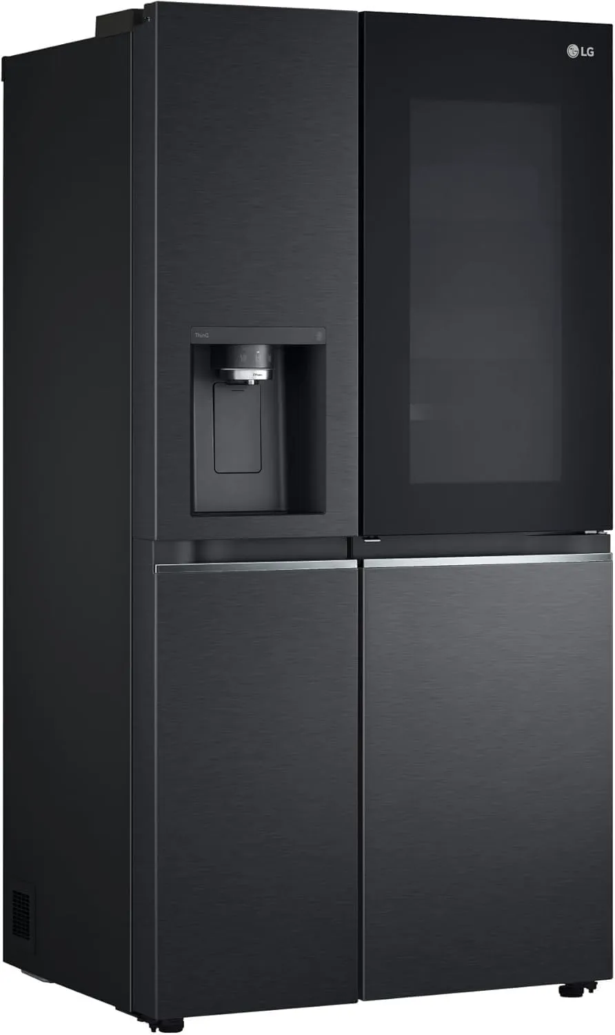 LG GSXV91MCAE Frigorifero Americano Side by Side InstaView Total No Frost, 635 L, Dispenser Acqua e Ghiaccio UV Nano, Door Cooling, Linear Cooling, Wi-Fi - immagine 6