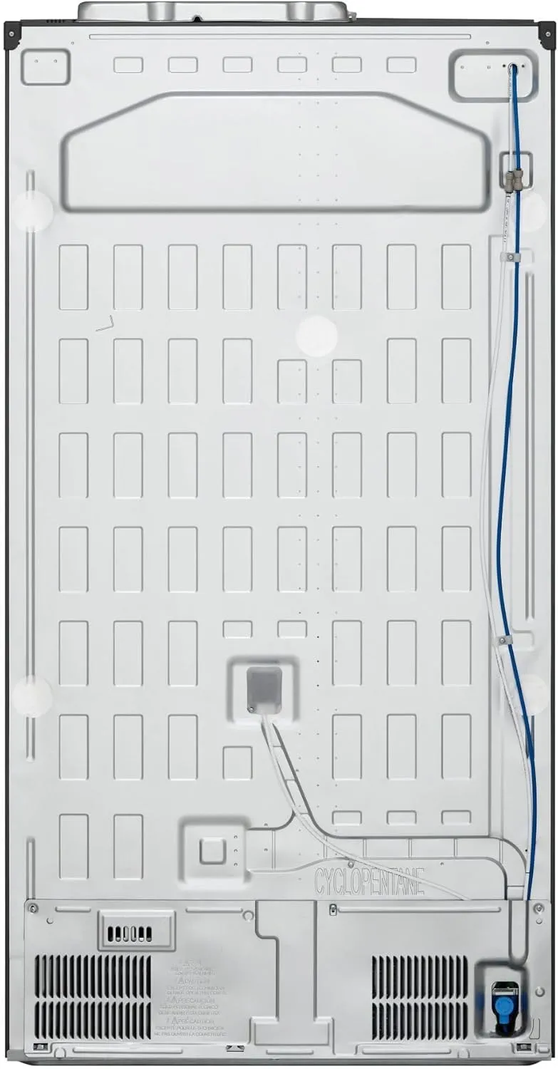 LG GSXV91MCAE Frigorifero Americano Side by Side InstaView Total No Frost, 635 L, Dispenser Acqua e Ghiaccio UV Nano, Door Cooling, Linear Cooling, Wi-Fi - immagine 10