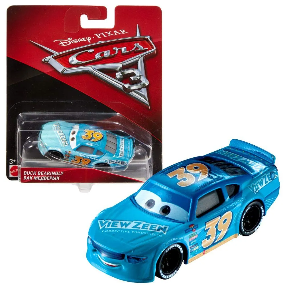 Mattel Disney Cars 3 Die-Cast 1:55 Buck Bearingly - immagine 2
