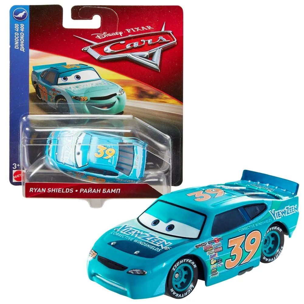 Mattel Disney Cars 3 Die-Cast 1:55 Ryan Shields - immagine 1