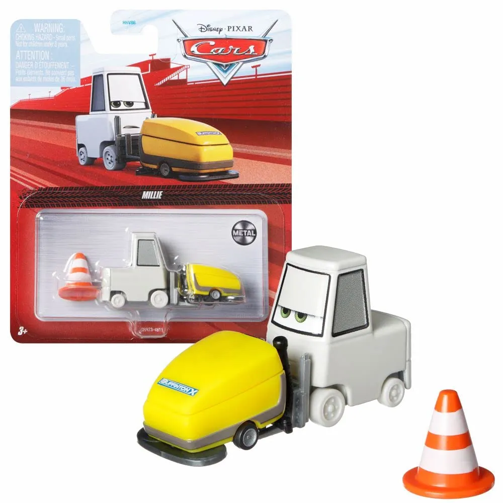 Mattel Disney Cars Racing Style Die-Cast Vehicle 1:55 - Millie DXV29N - immagine 1