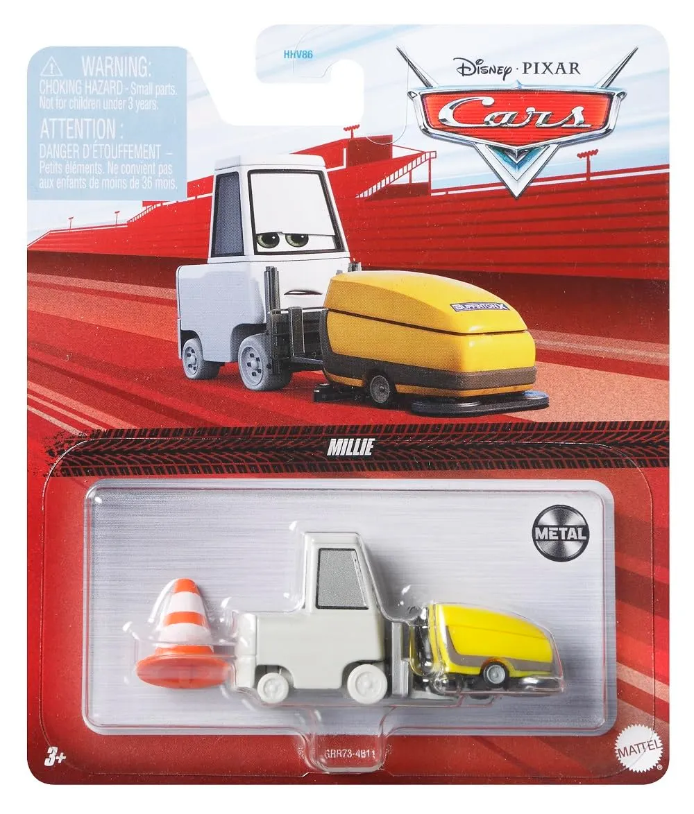 Mattel Disney Cars Racing Style Die-Cast Vehicle 1:55 - Millie DXV29N - immagine 8