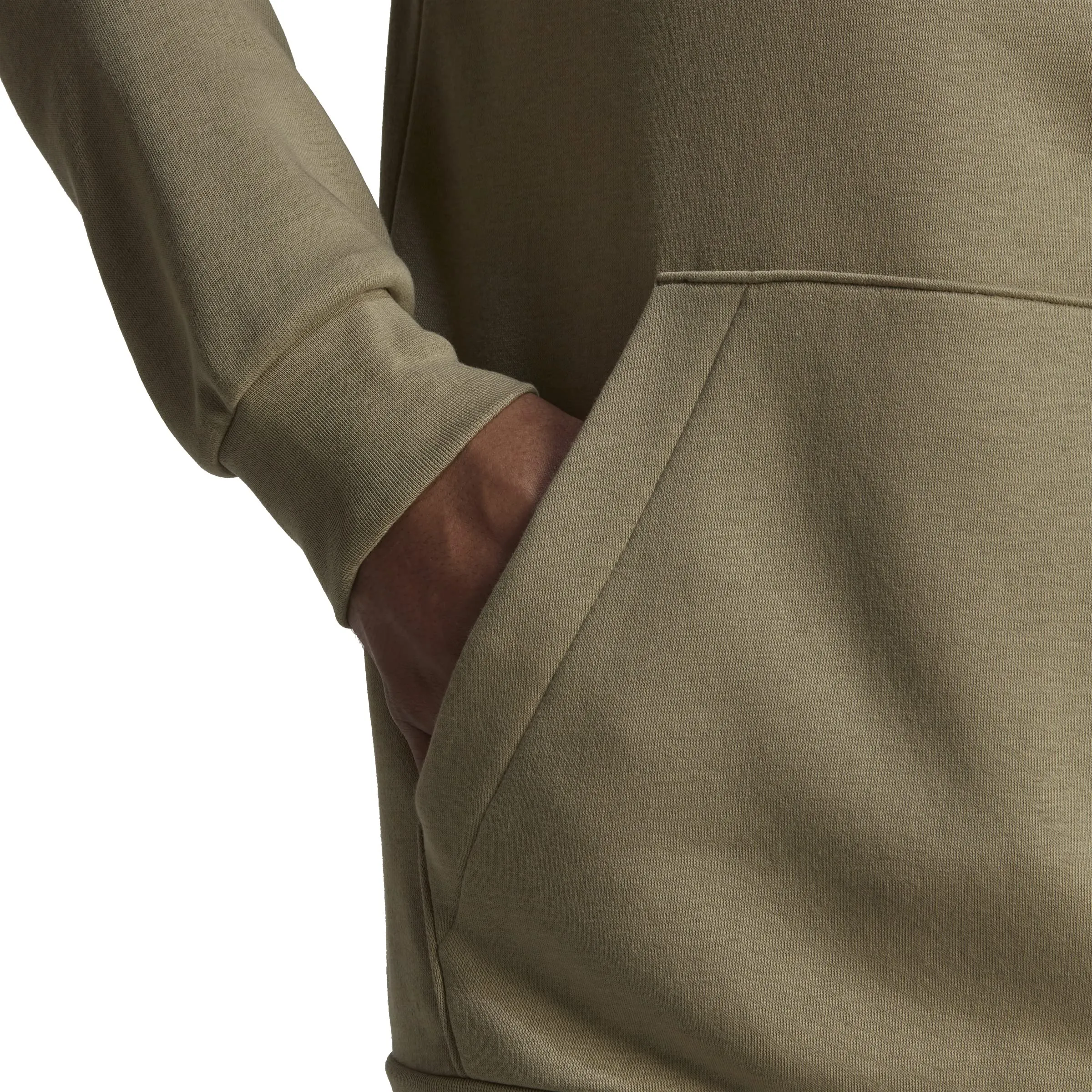 adidas Essentials Fleece Hoodie, Orbit Green/White, S Uomo - immagine 7