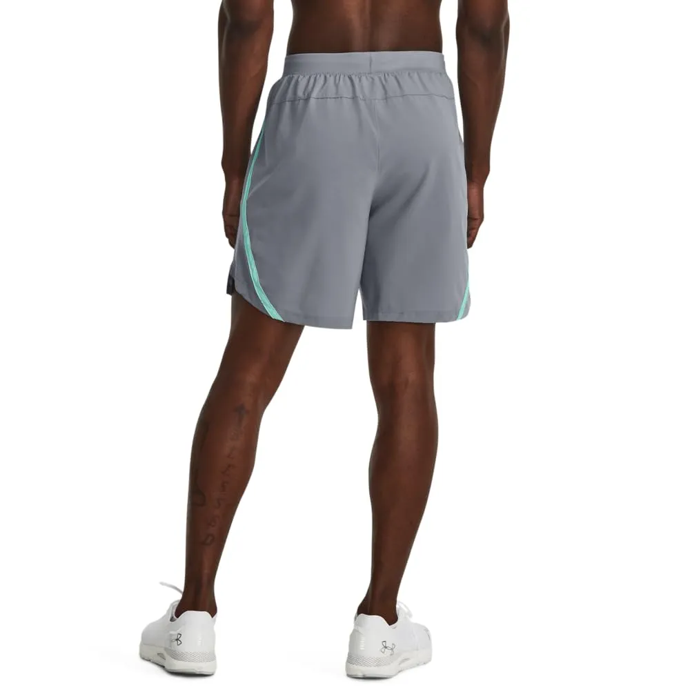 Under Armour Pantaloncini da Uomo Launch Stretch Woven 7", Verde Bosco, S - immagine 2