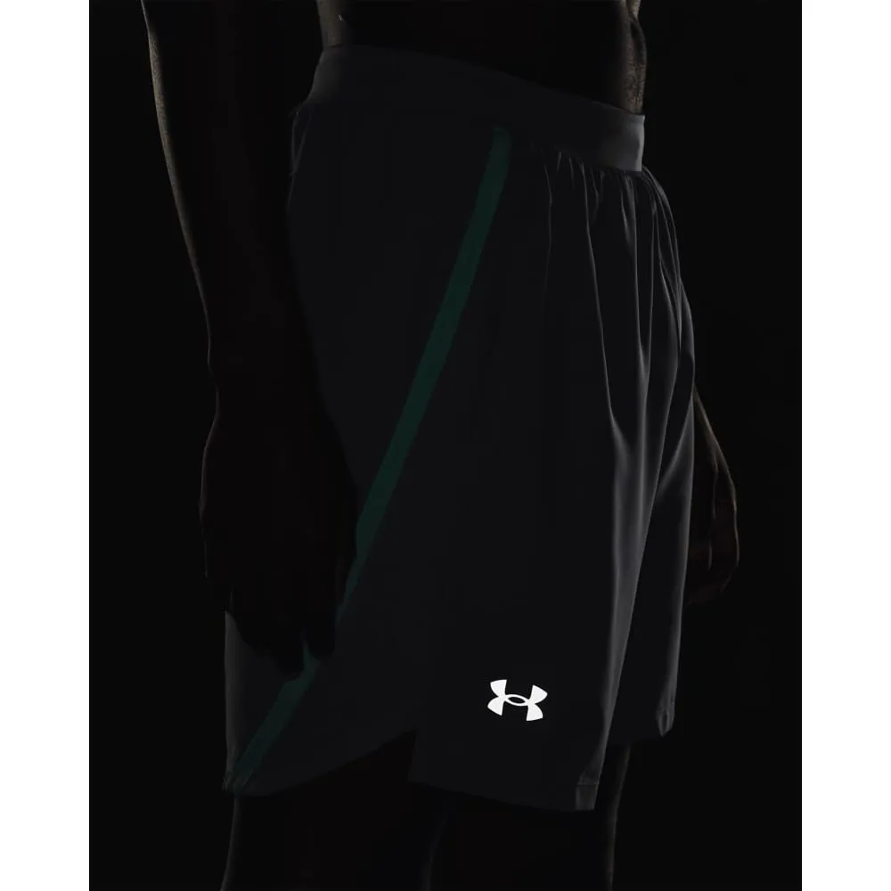Under Armour Pantaloncini da Uomo Launch Stretch Woven 7", Verde Bosco, S - immagine 4