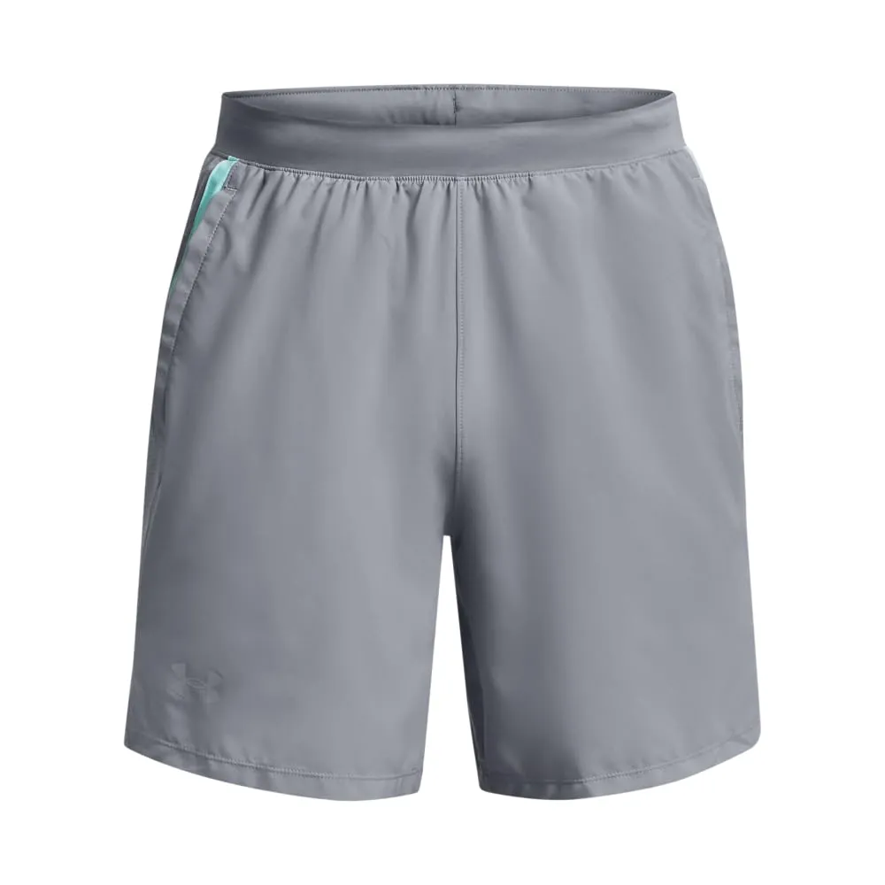Under Armour Pantaloncini da Uomo Launch Stretch Woven 7", Verde Bosco, S - immagine 6