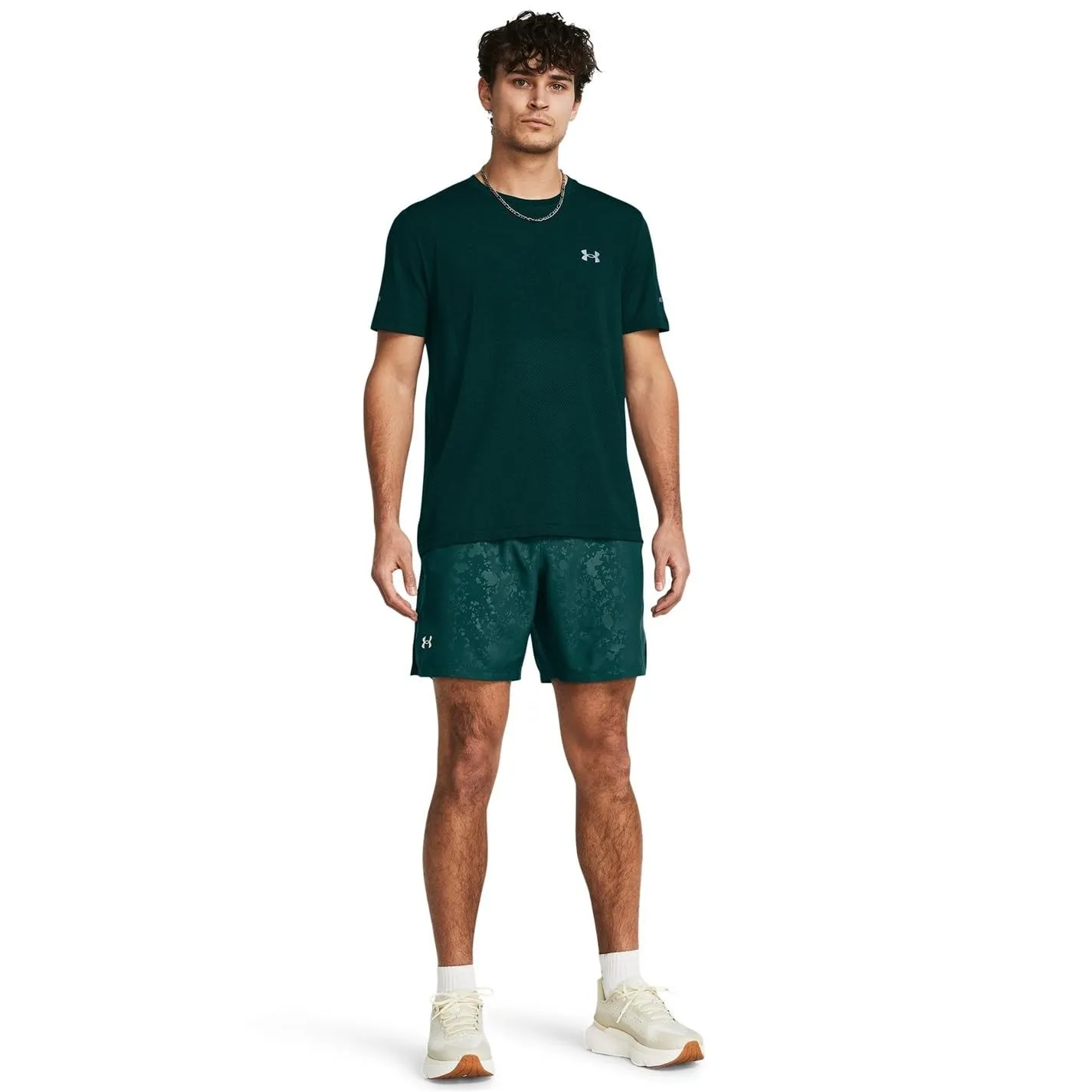 Under Armour Men's UA Launch Run 7 Shorts - Blue, Size S - immagine 4