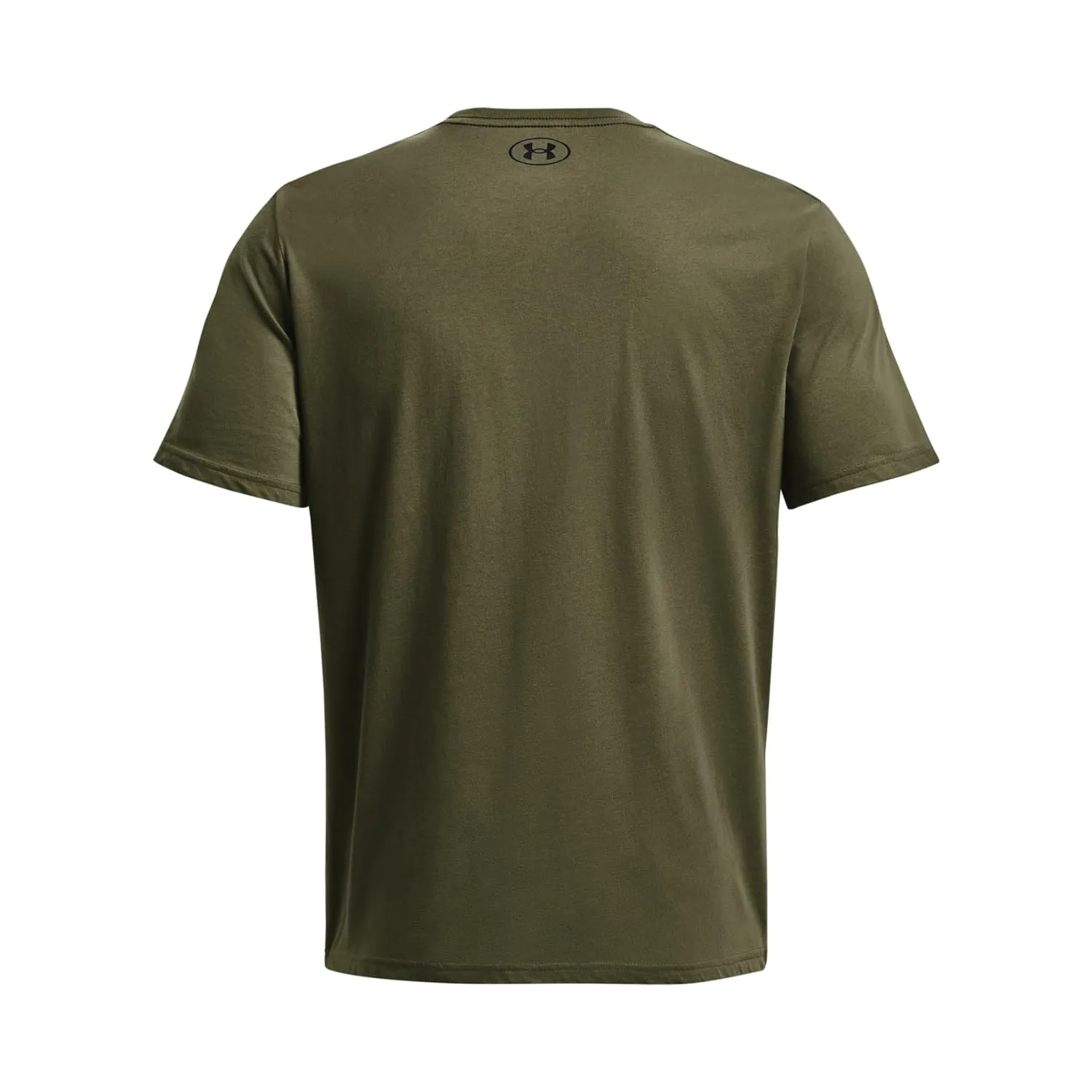 Under Armour Men's Left Chest Logo T-Shirt Marine Od Green/Black XL - immagine 4