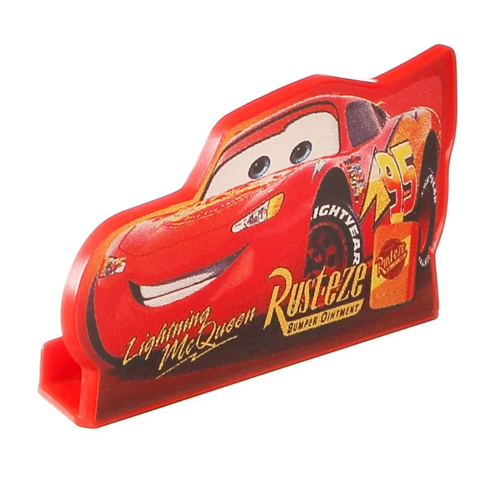 Mattel Disney Cars Racing Style 1:55 Die-Cast Lightning McQueen Rust-Eze Sign DXV29N CDXV59 - immagine 3