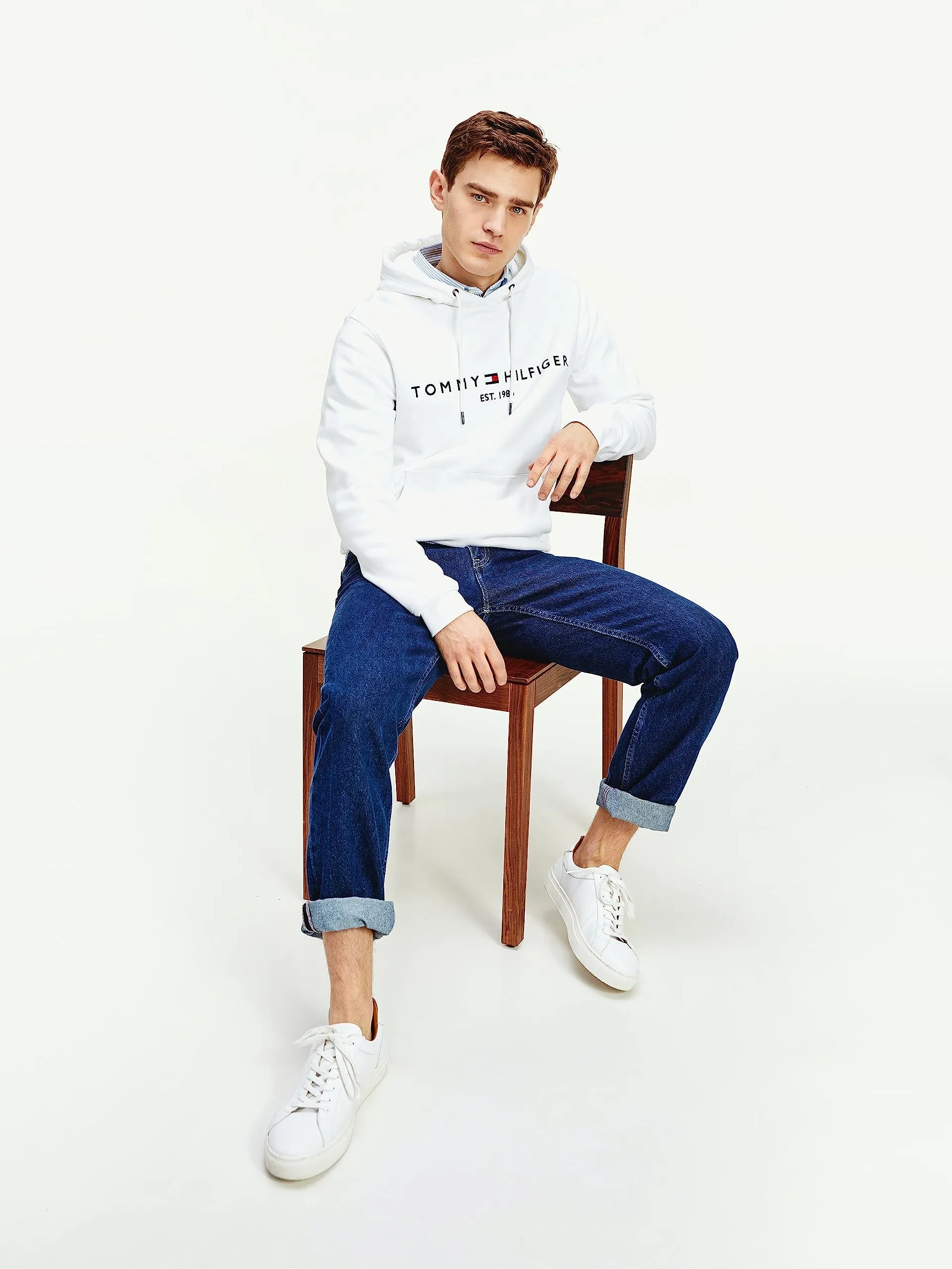 Tommy Hilfiger Felpa Bianco MW0MW13720 - immagine 4