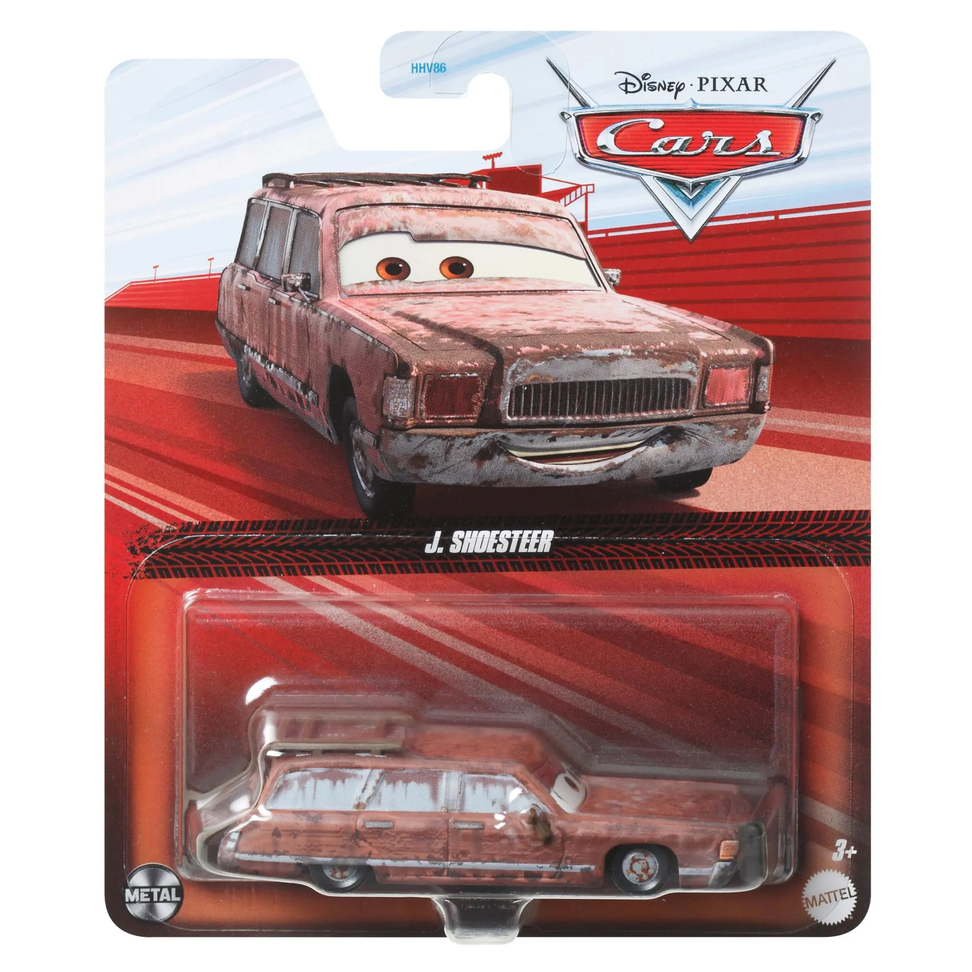 Mattel Disney Pixar Cars J. Shoesteer HLH31 Die-Cast Vehicle - immagine 2