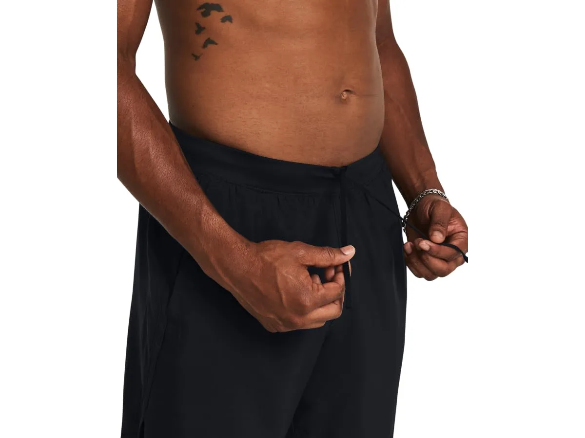 Under Armour Men's Launch 7'' Shorts - Black/White/Reflective - XS - immagine 7