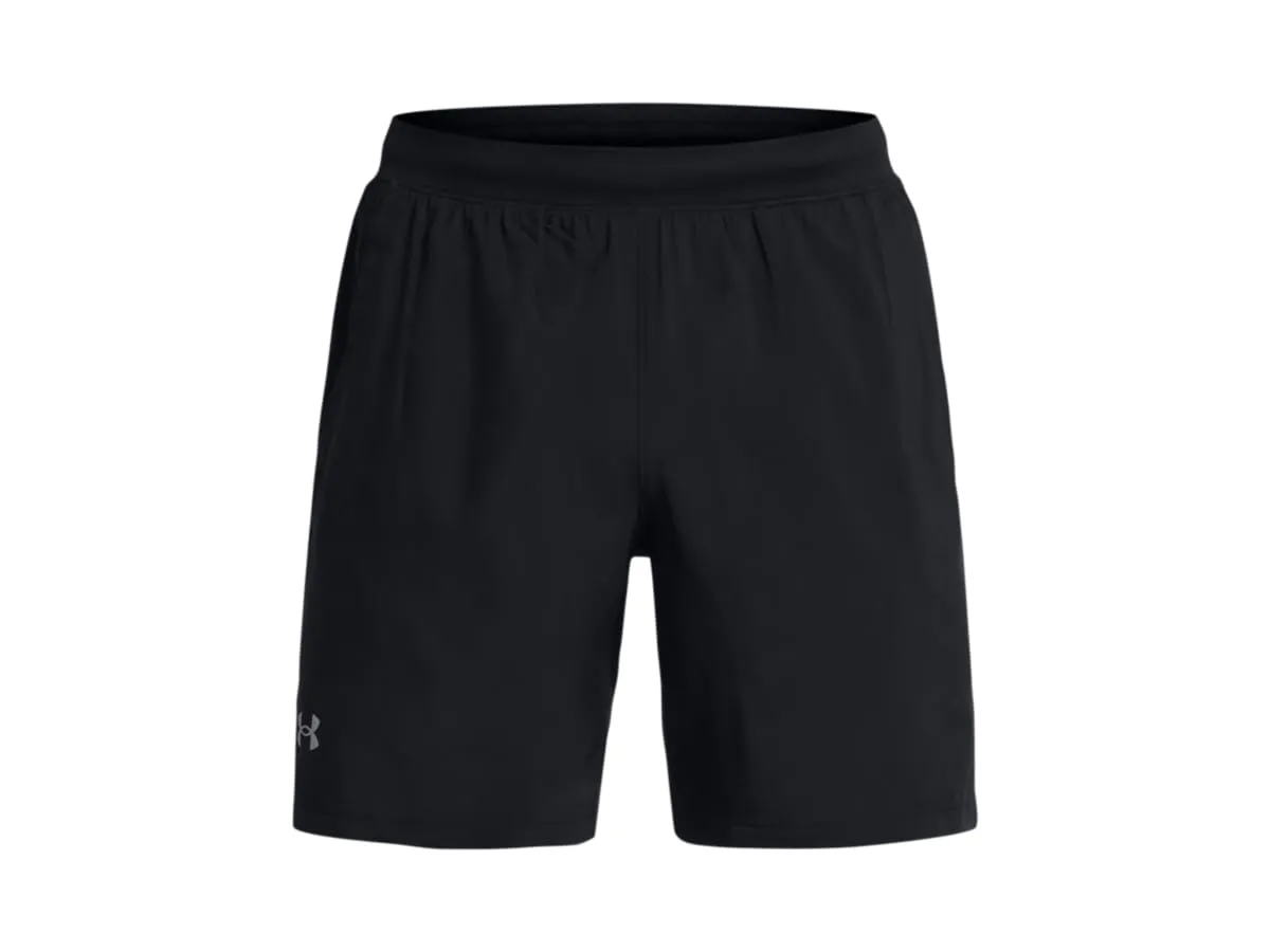 Under Armour Men's Launch 7'' Shorts - Black/White/Reflective - L - immagine 1