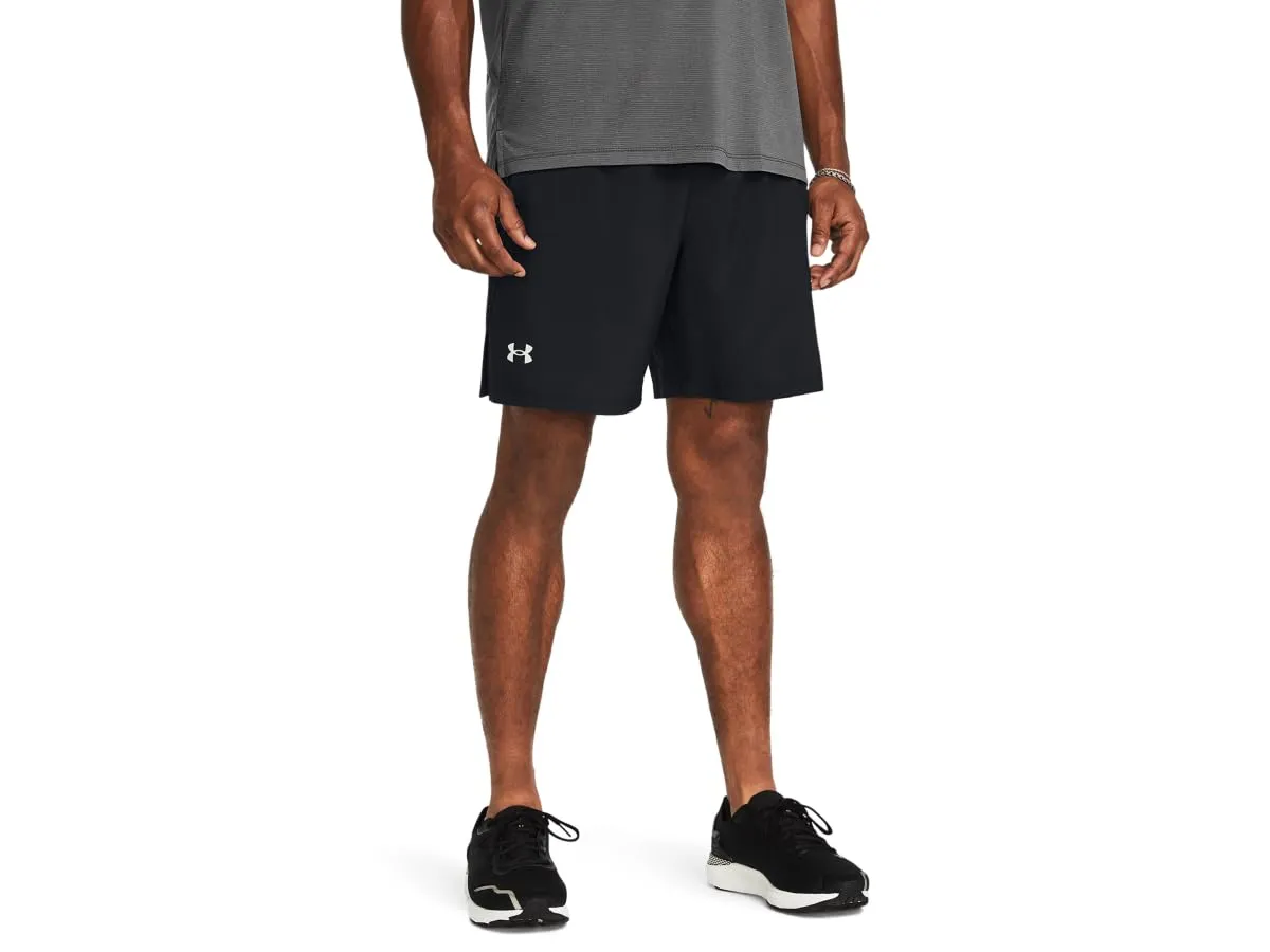 Under Armour Men's Launch 7'' Shorts - Black/White/Reflective - L - immagine 2
