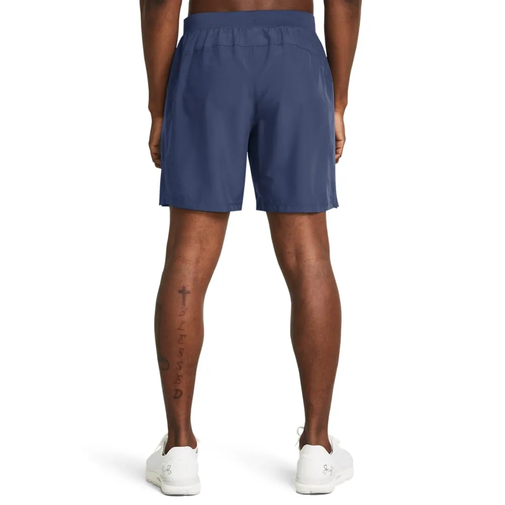 Under Armour Men's Launch Run 7-inch Shorts - Downpour Gray, Large - immagine 2