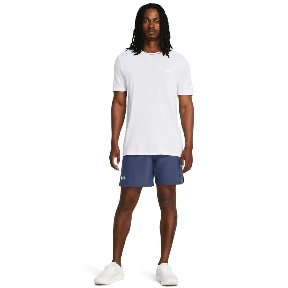 Under Armour Men's Launch Run 7-inch Shorts - Downpour Gray, Large - immagine 3
