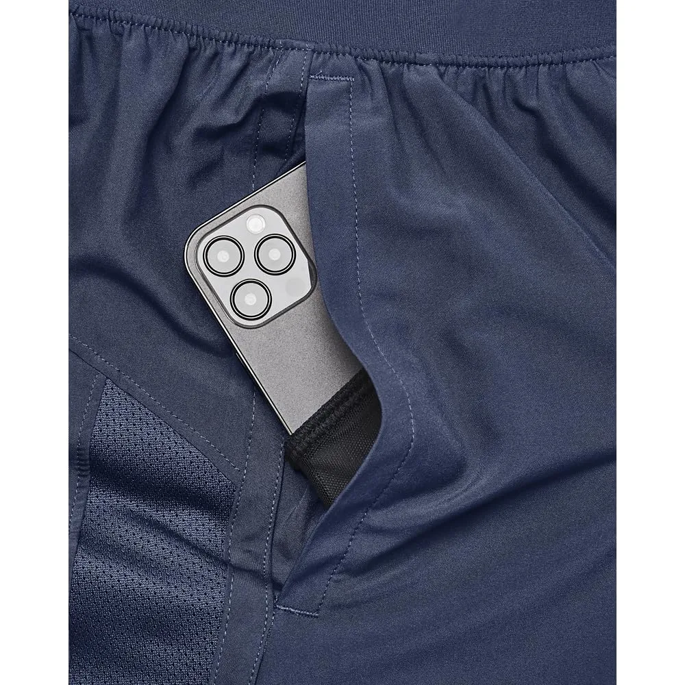 Under Armour Men's Launch Run 7-inch Shorts - Downpour Gray, Large - immagine 5