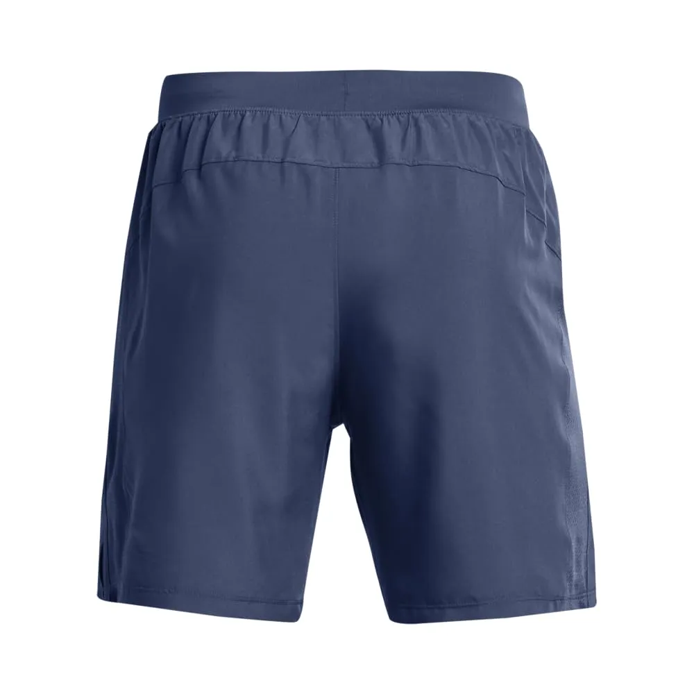 Under Armour Men's Launch Run 7-inch Shorts - Downpour Gray, Large - immagine 7
