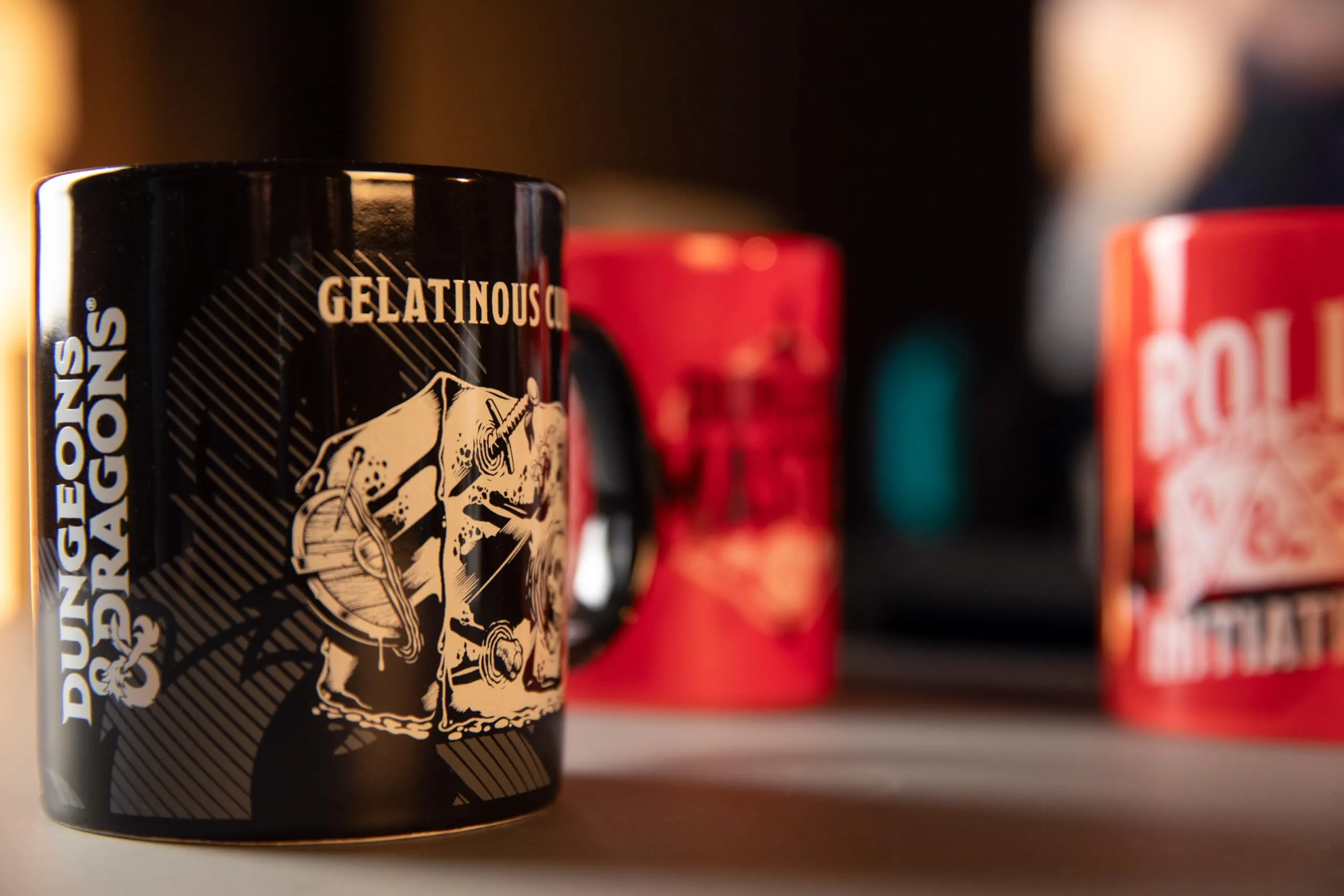 Konix Dungeons & Dragons Tazza in ceramica Gelatinous Cube, 320 ml, Nero e bianco - immagine 6
