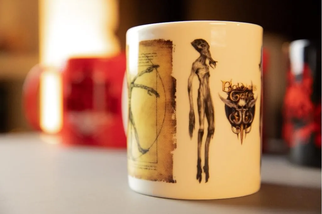 Konix Dungeons & Dragons Tazza in Ceramica Baldur's Gate, 320 ml, Bianco - immagine 7